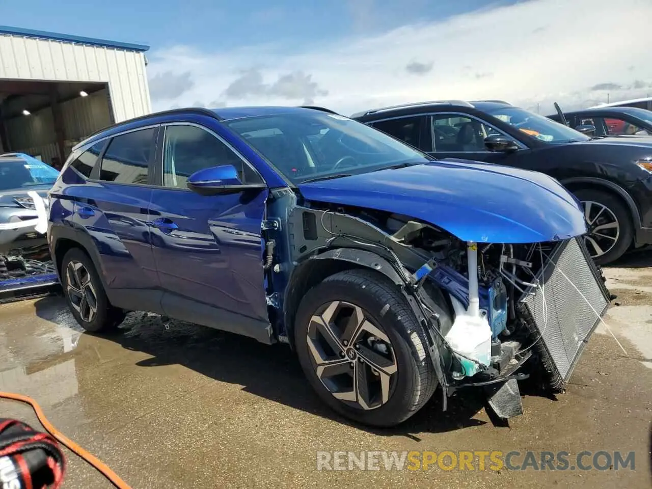 4 Фотография поврежденного автомобиля 5NMJF3DE5RH313018 HYUNDAI TUCSON 2024