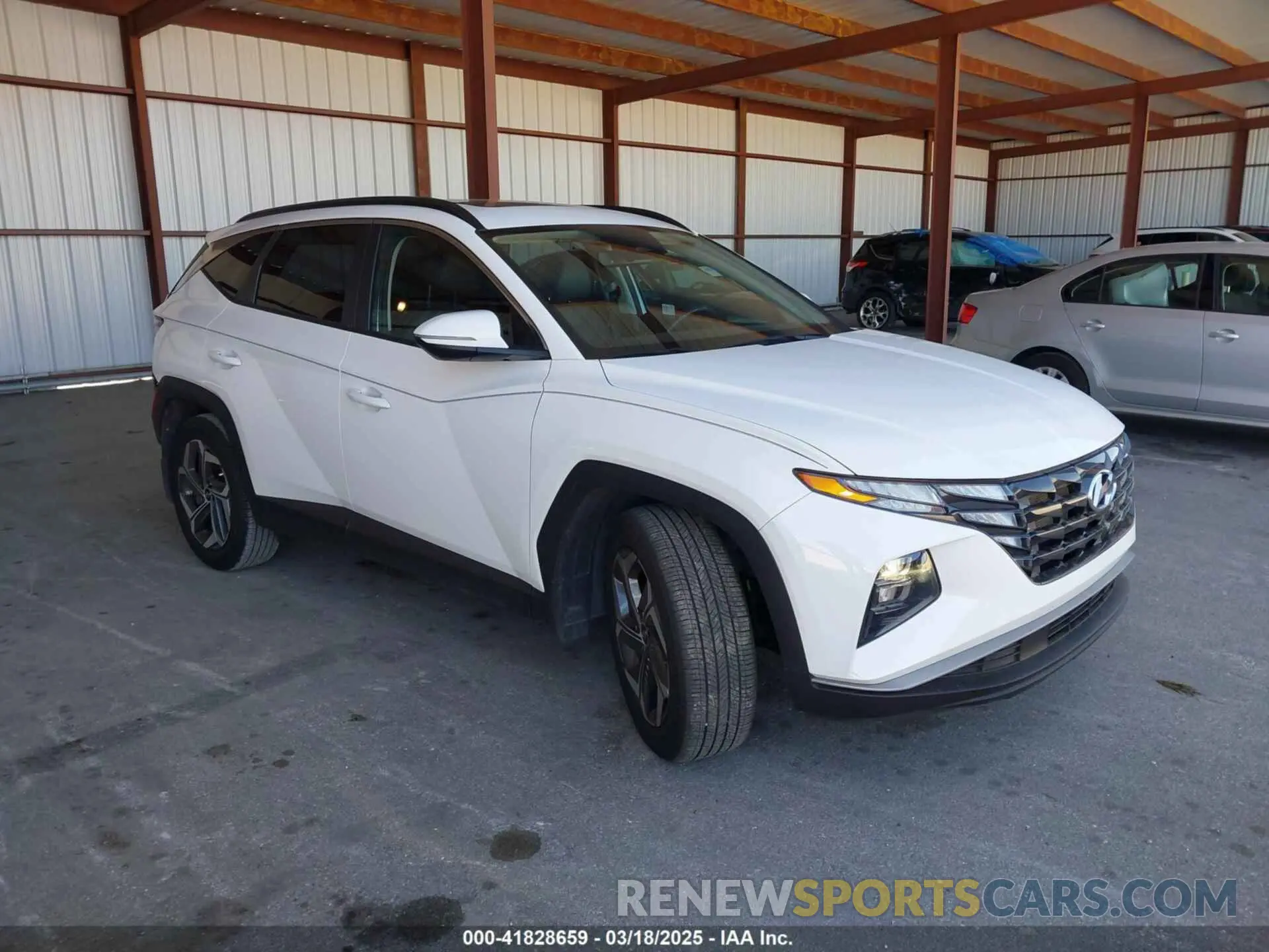 1 Photograph of a damaged car 5NMJF3DE7RH397066 HYUNDAI TUCSON 2024