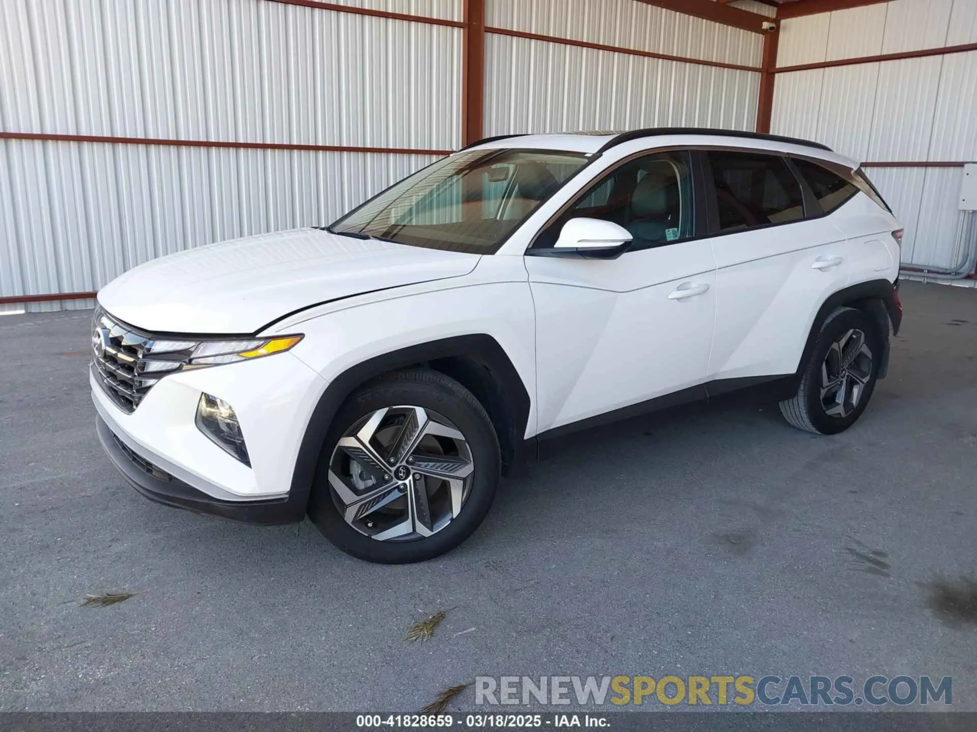 2 Photograph of a damaged car 5NMJF3DE7RH397066 HYUNDAI TUCSON 2024