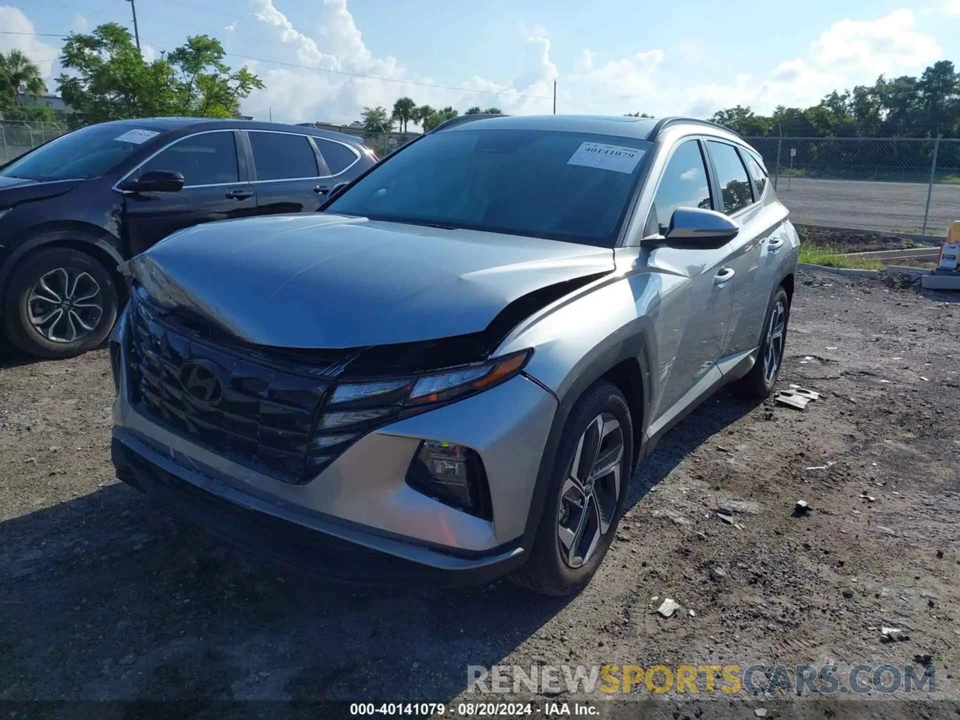 2 Photograph of a damaged car 5NMJF3DE9RH419116 HYUNDAI TUCSON 2024
