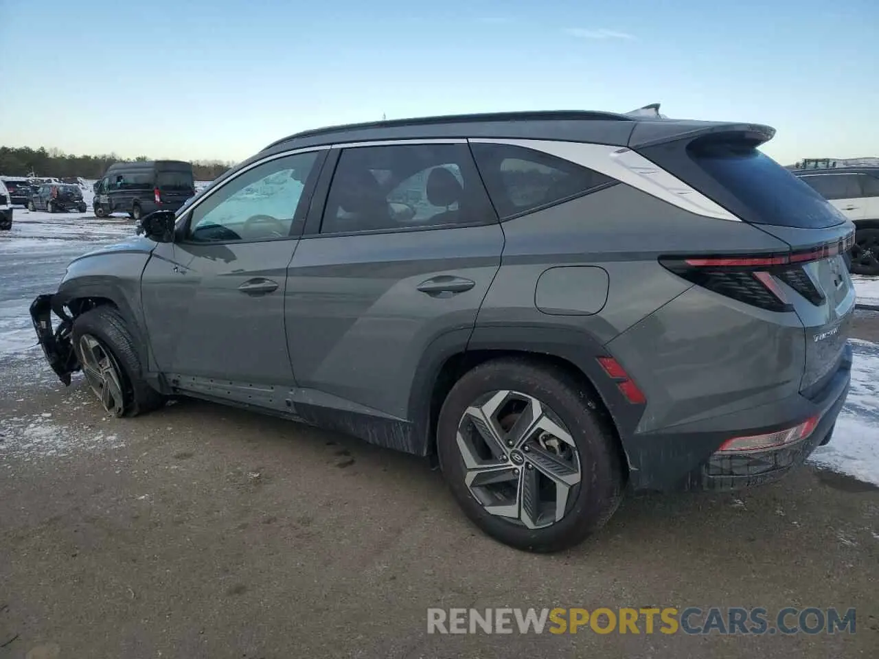 2 Фотография поврежденного автомобиля 5NMJF3DEXRH318408 HYUNDAI TUCSON 2024