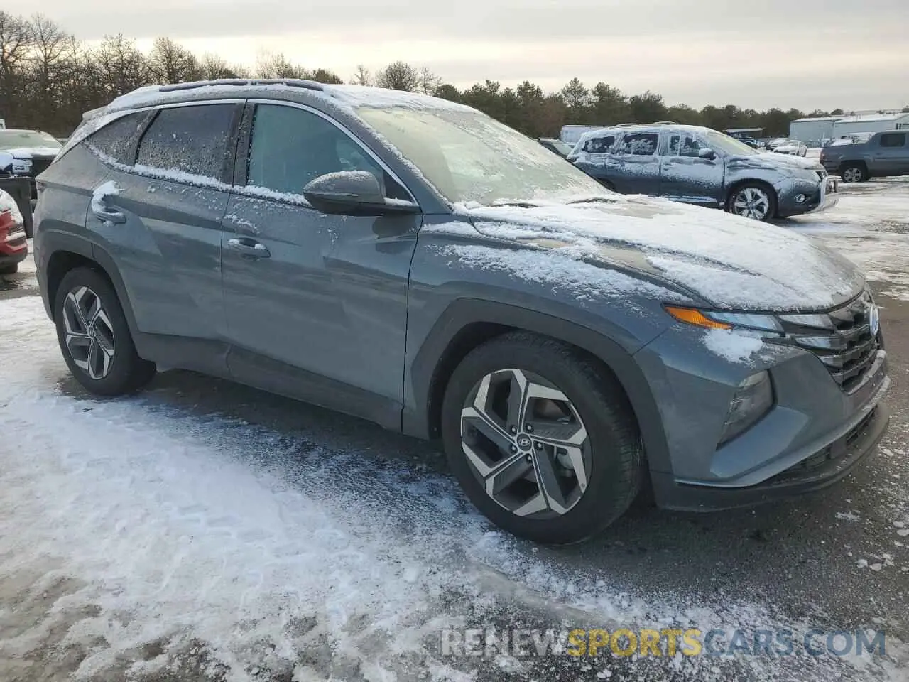 4 Фотография поврежденного автомобиля 5NMJF3DEXRH318408 HYUNDAI TUCSON 2024