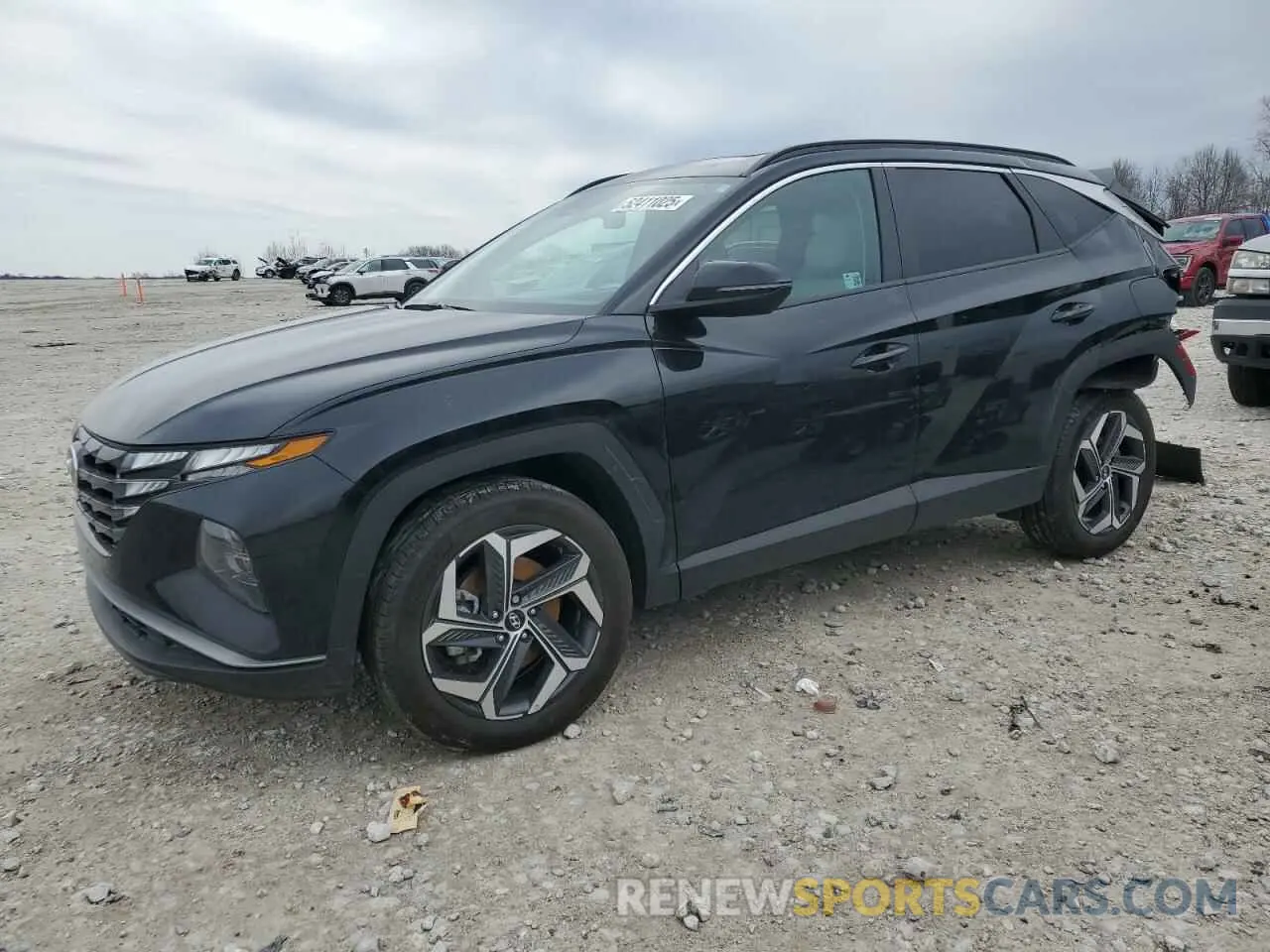 1 Photograph of a damaged car 5NMJFCDE1RH398116 HYUNDAI TUCSON 2024