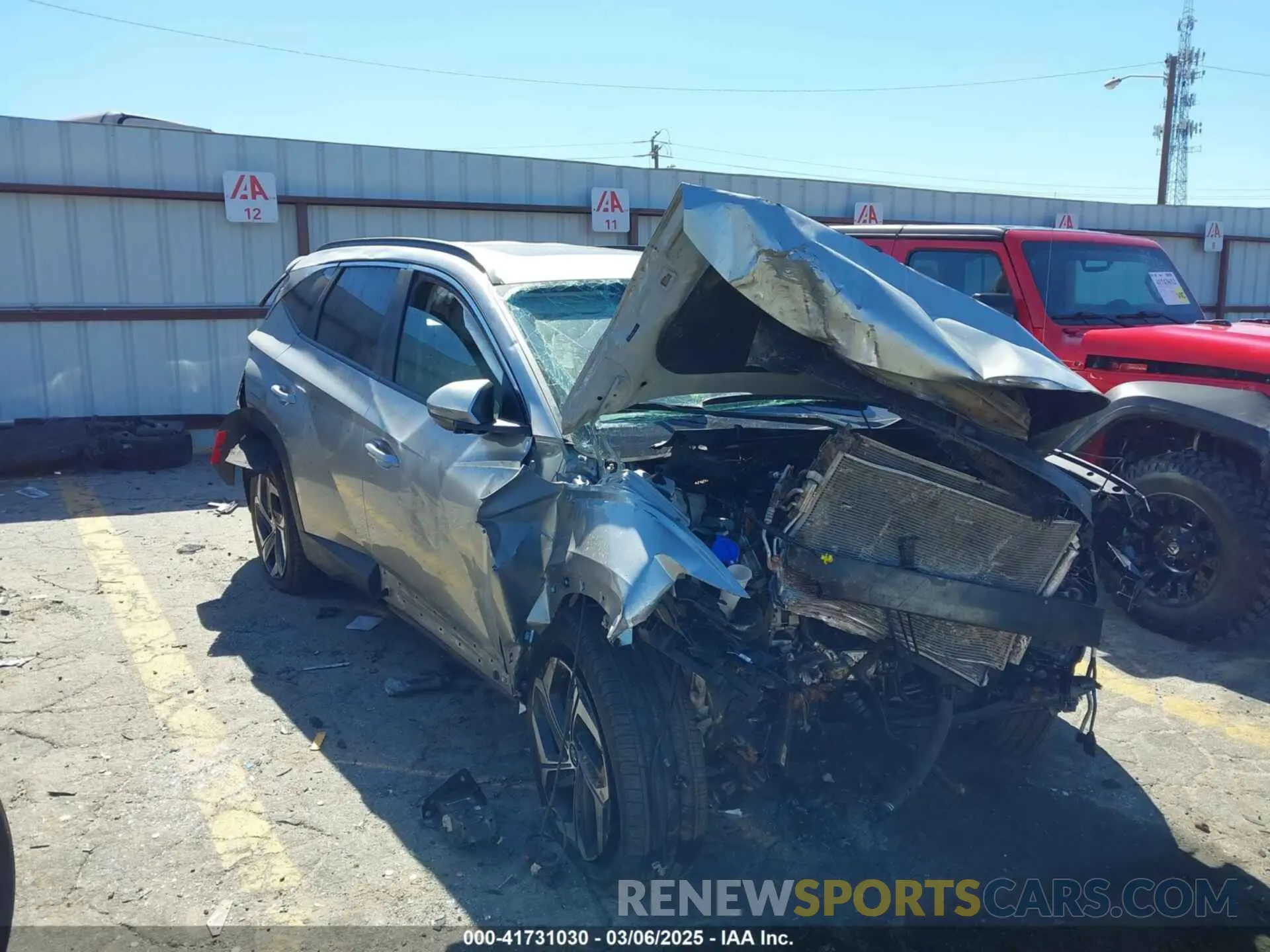 1 Фотография поврежденного автомобиля 5NMJFCDE2RH306799 HYUNDAI TUCSON 2024