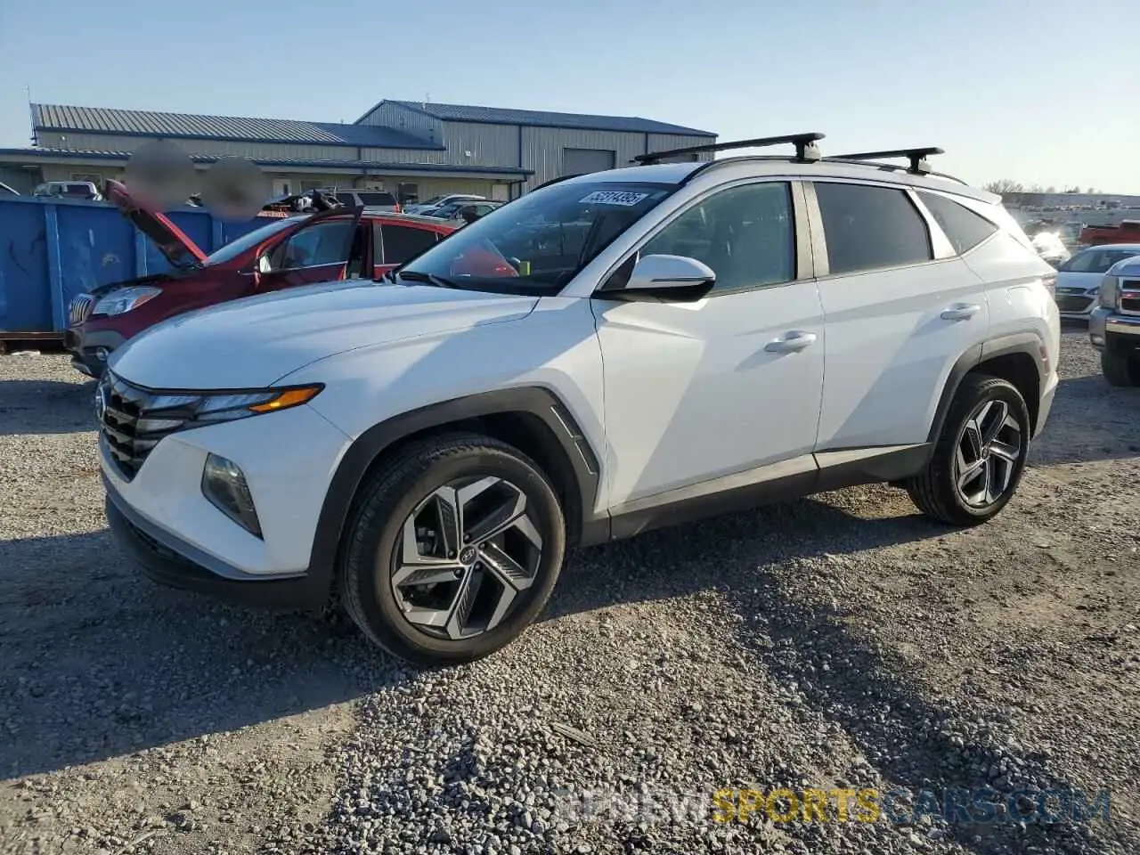 1 Photograph of a damaged car 5NMJFCDE5RH373851 HYUNDAI TUCSON 2024