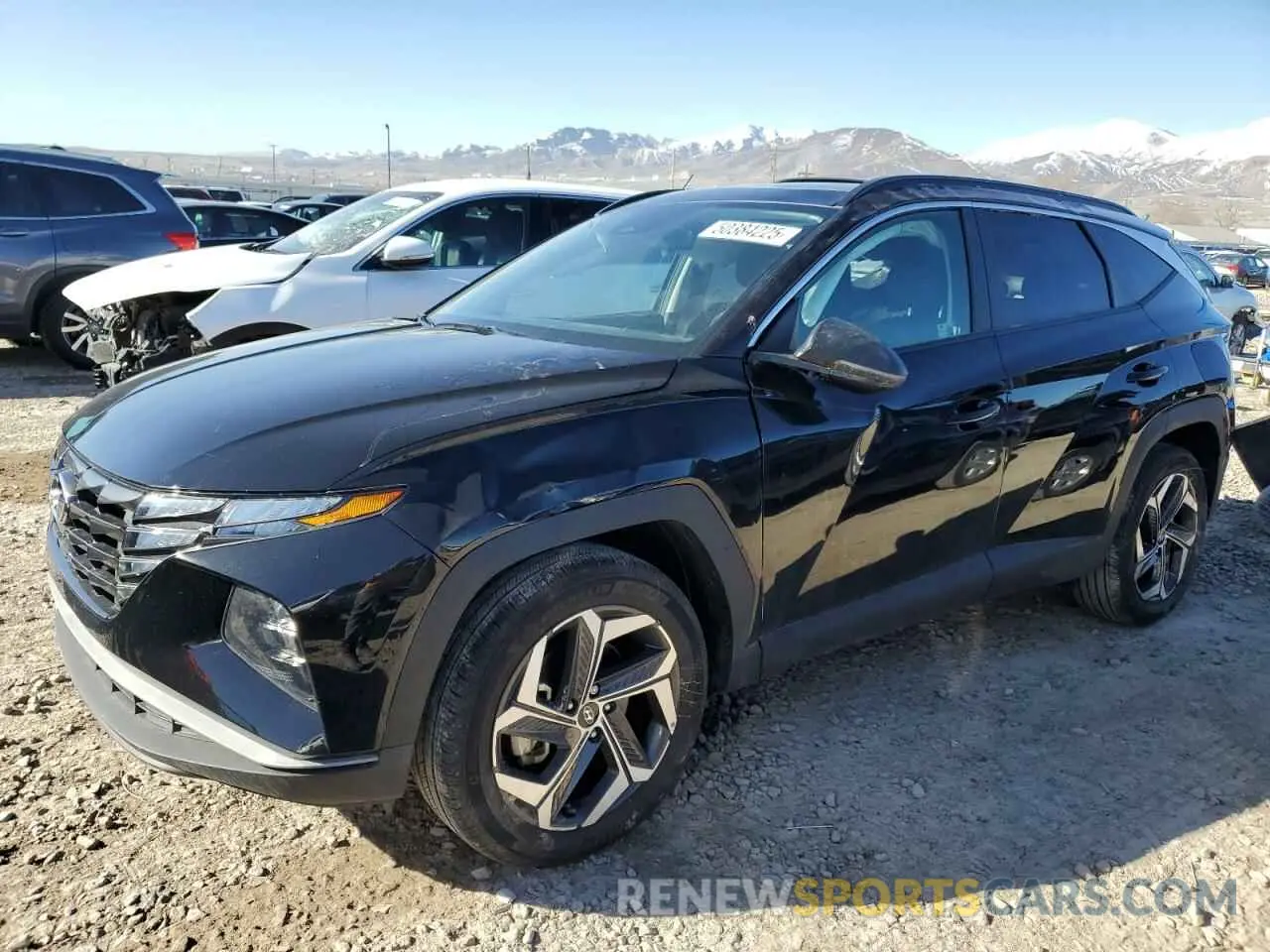 1 Photograph of a damaged car 5NMJFCDE7RH431071 HYUNDAI TUCSON 2024