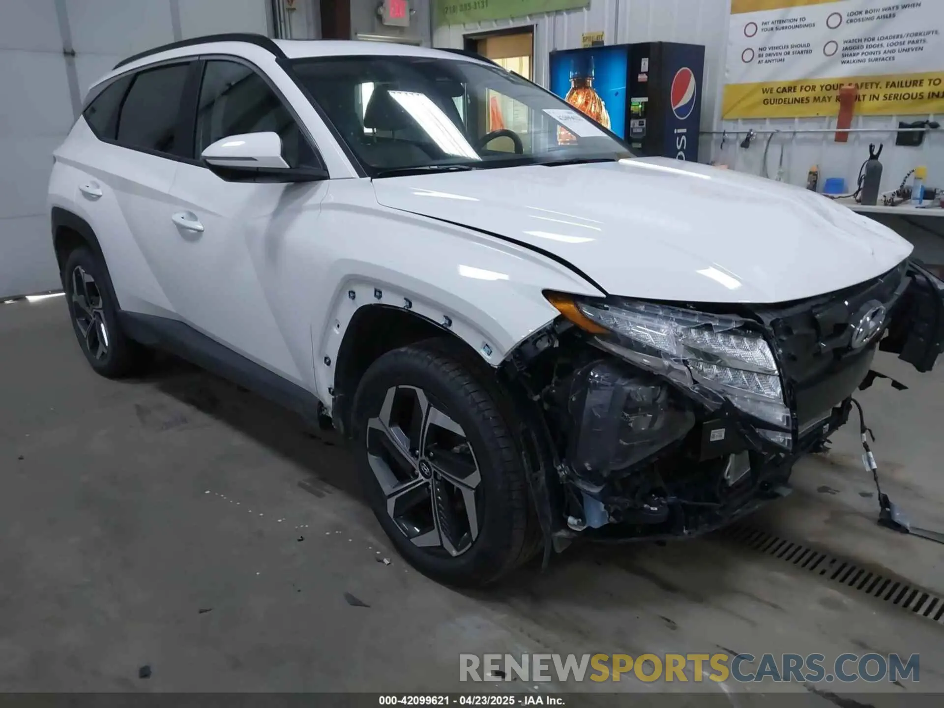 1 Фотография поврежденного автомобиля 5NMJFCDEXRH297107 HYUNDAI TUCSON 2024