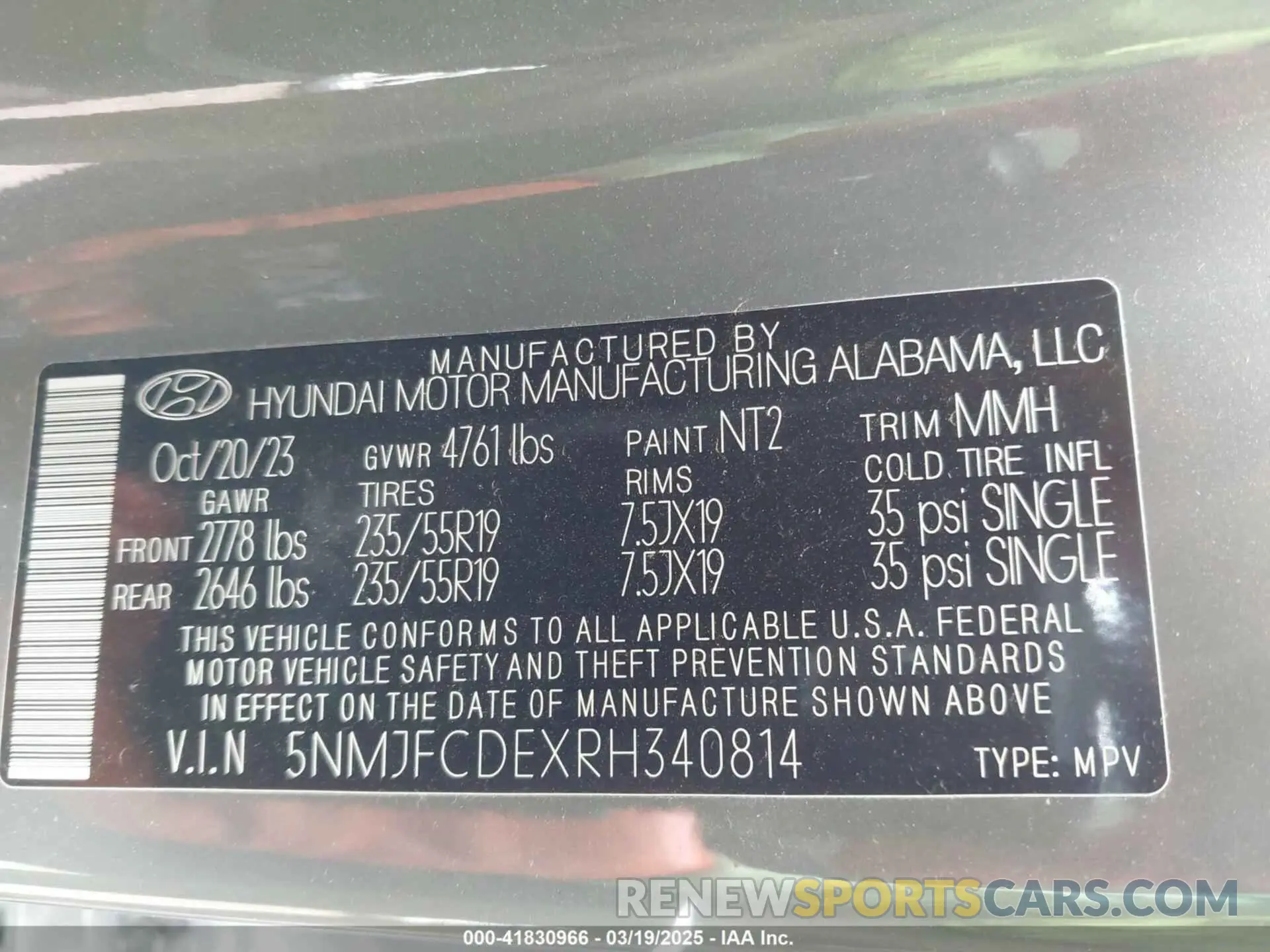 9 Photograph of a damaged car 5NMJFCDEXRH340814 HYUNDAI TUCSON 2024