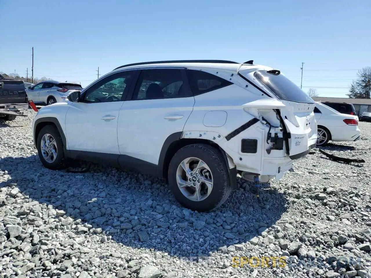 2 Photograph of a damaged car KM8JB3DE1RU281474 HYUNDAI TUCSON 2024