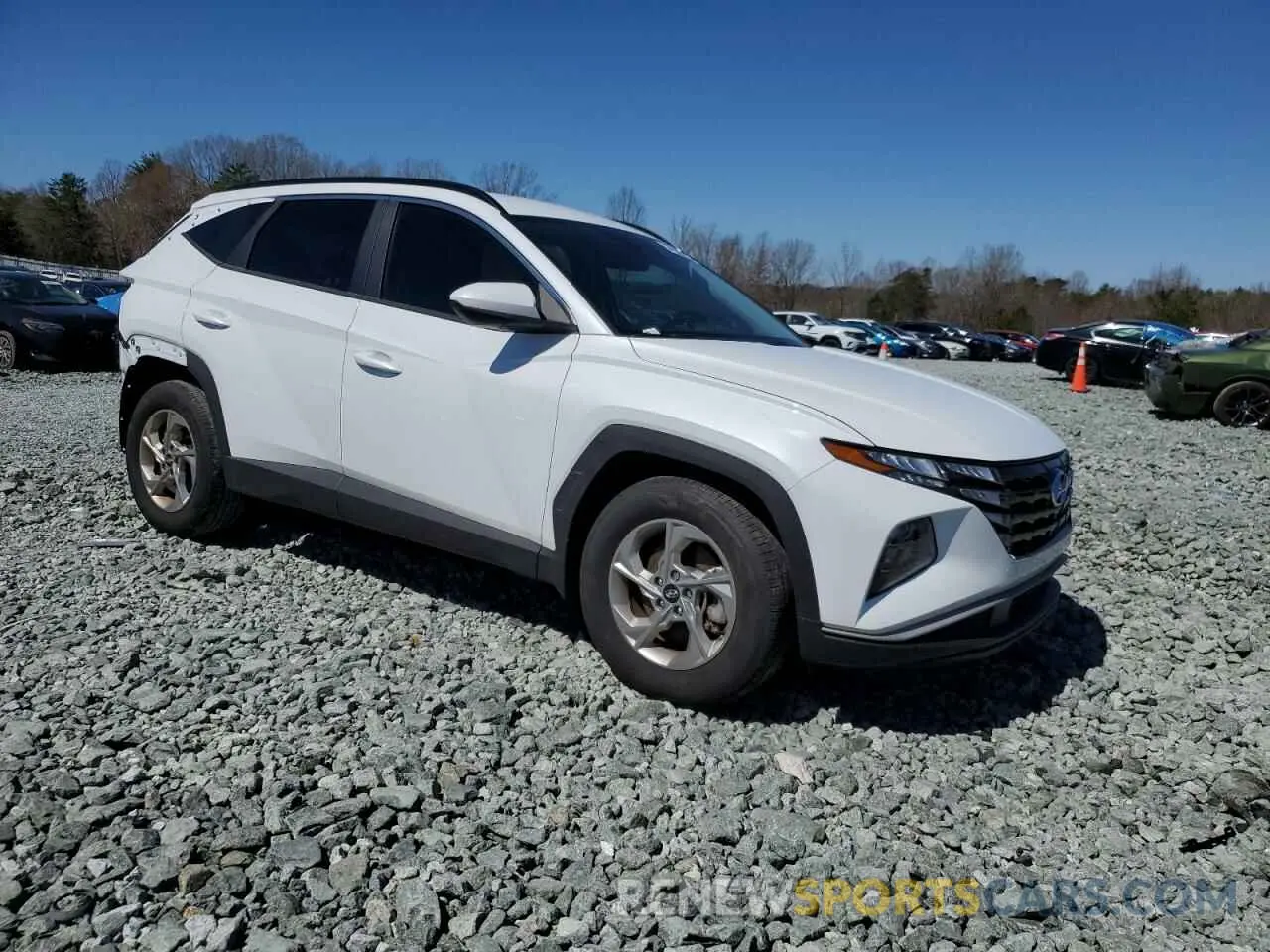 4 Photograph of a damaged car KM8JB3DE1RU281474 HYUNDAI TUCSON 2024