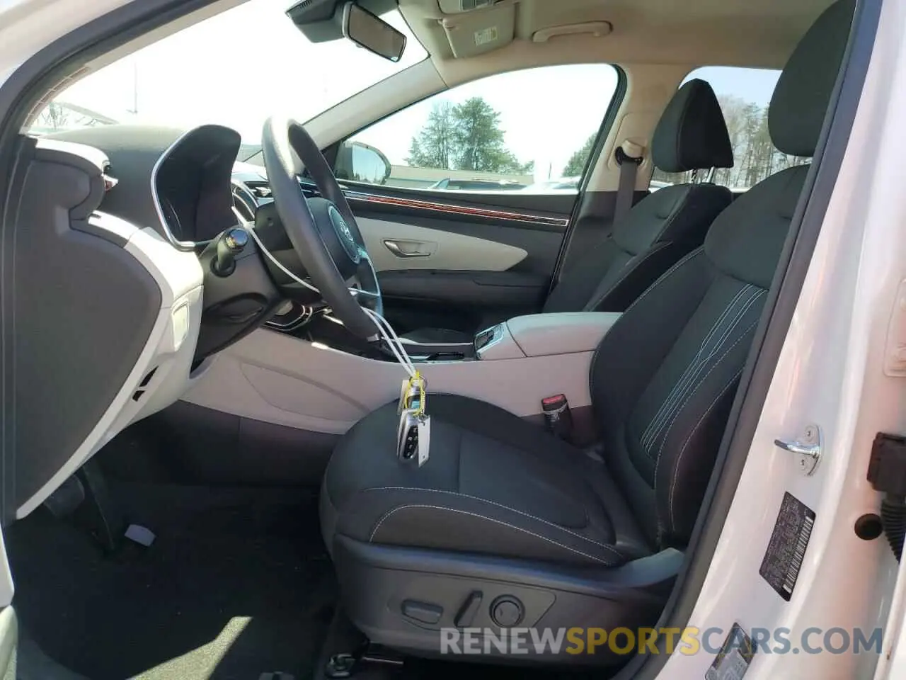 7 Photograph of a damaged car KM8JB3DE1RU281474 HYUNDAI TUCSON 2024