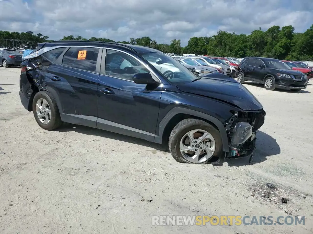 4 Photograph of a damaged car KM8JB3DE8RU276191 HYUNDAI TUCSON 2024