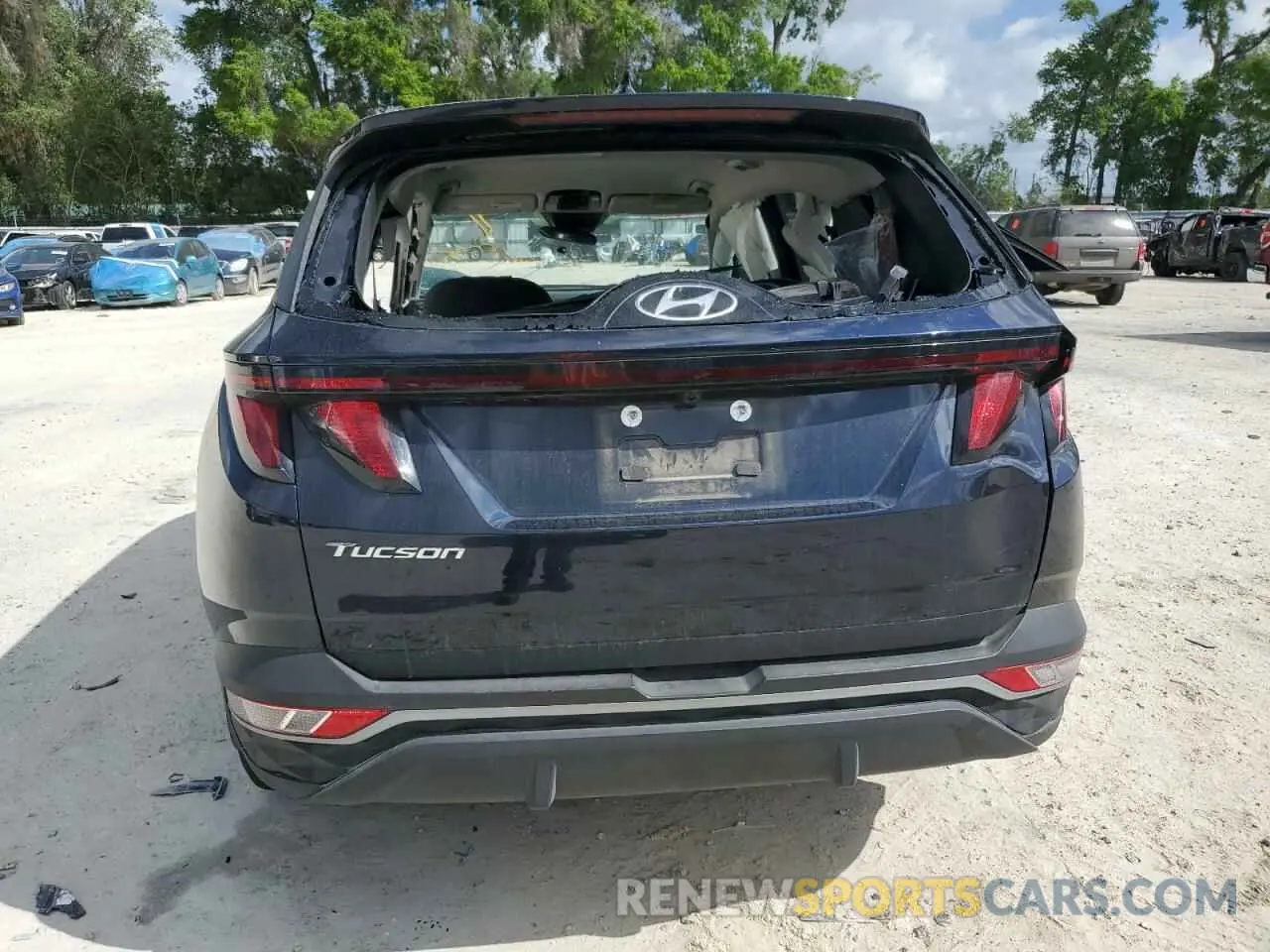 6 Photograph of a damaged car KM8JB3DE8RU276191 HYUNDAI TUCSON 2024