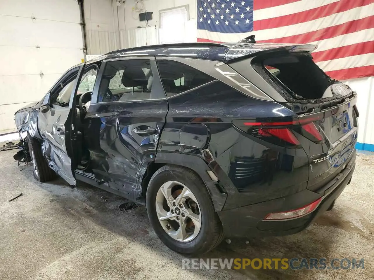 2 Photograph of a damaged car KM8JB3DEXRU304489 HYUNDAI TUCSON 2024