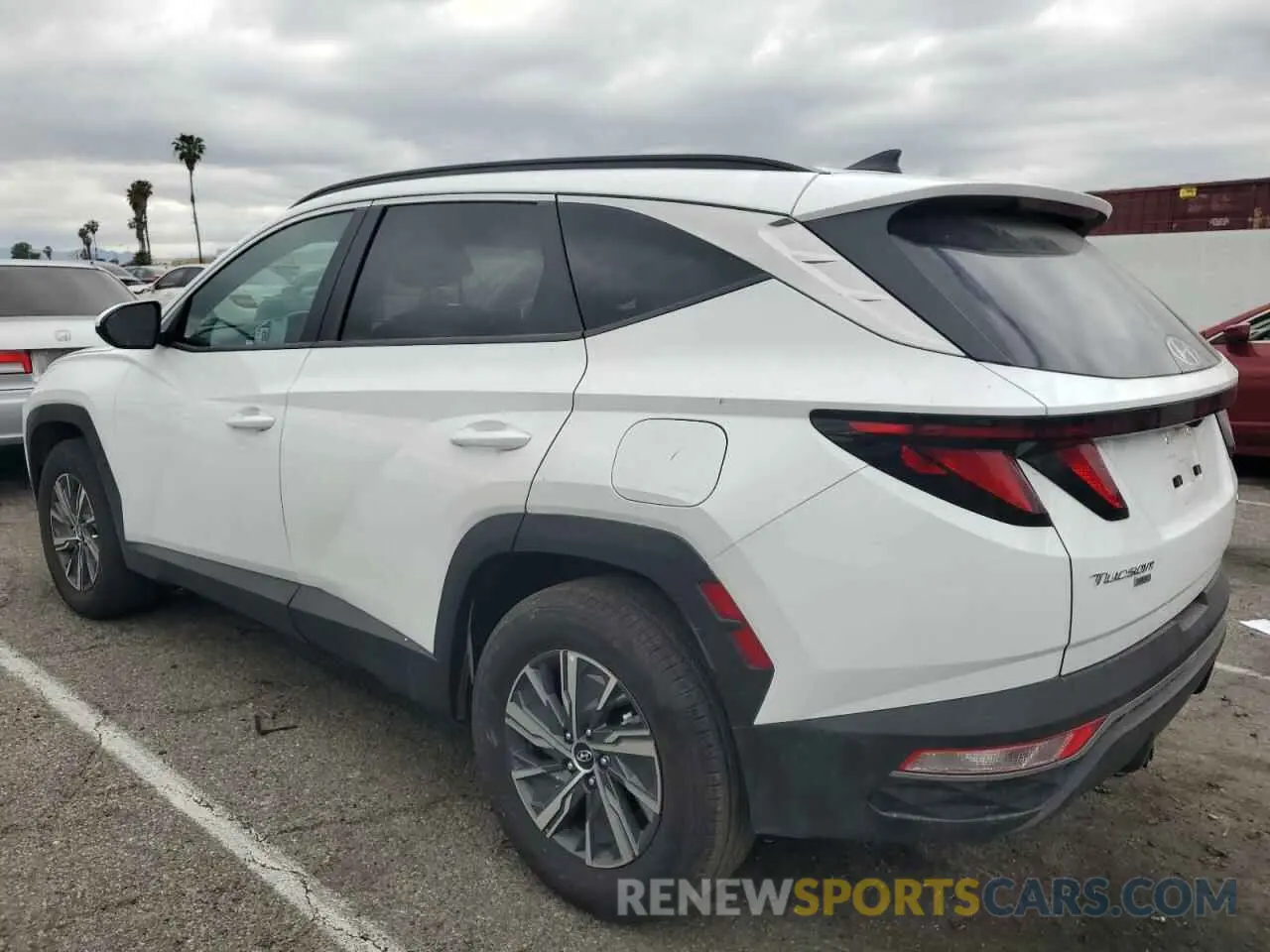 2 Photograph of a damaged car KM8JBCD14RU228460 HYUNDAI TUCSON 2024