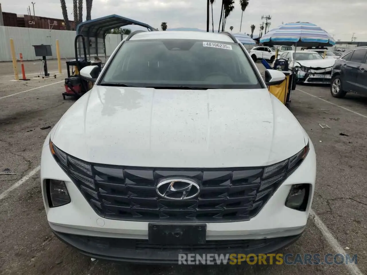 5 Photograph of a damaged car KM8JBCD14RU228460 HYUNDAI TUCSON 2024