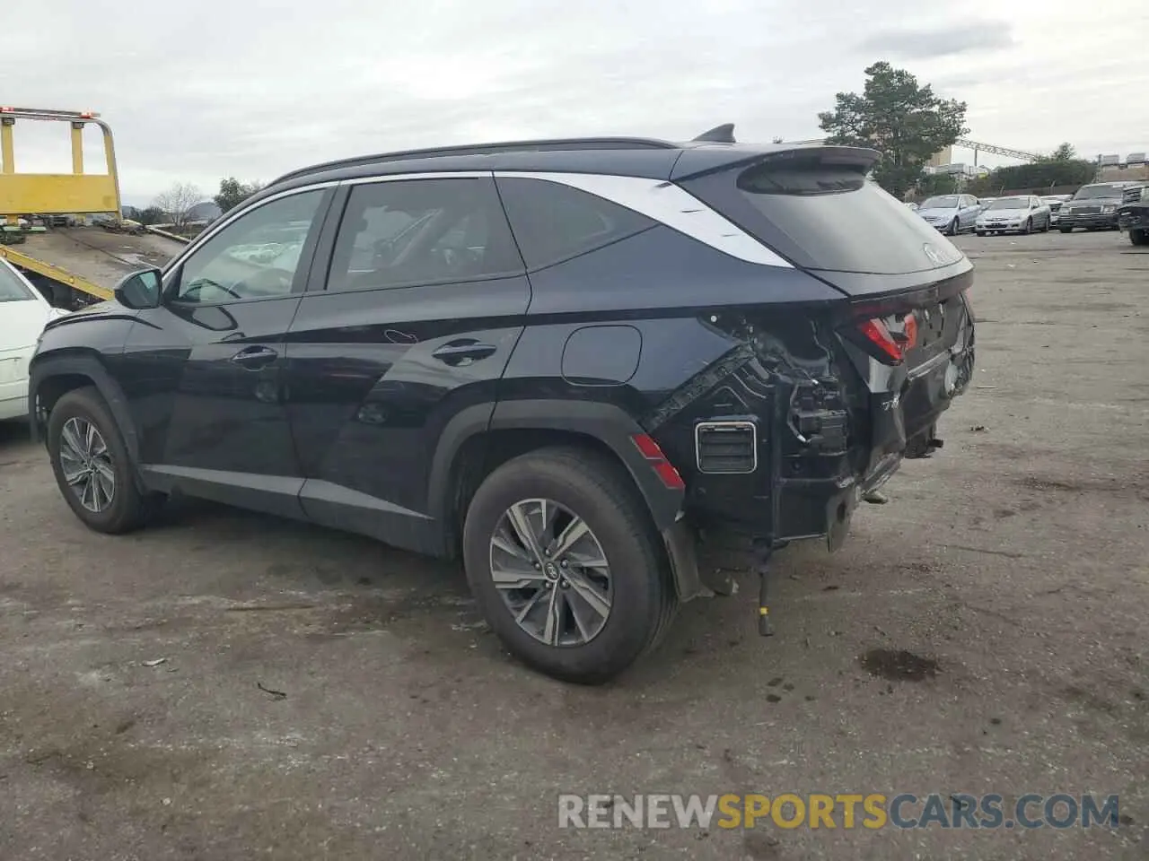 2 Photograph of a damaged car KM8JBCD18RU145047 HYUNDAI TUCSON 2024