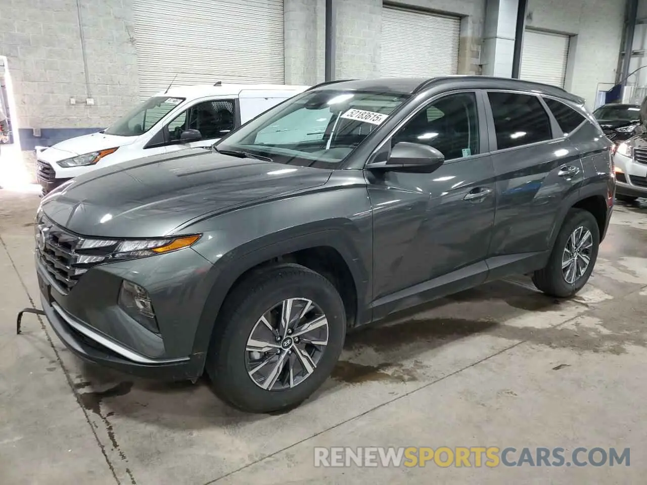 1 Photograph of a damaged car KM8JBCD18RU209569 HYUNDAI TUCSON 2024