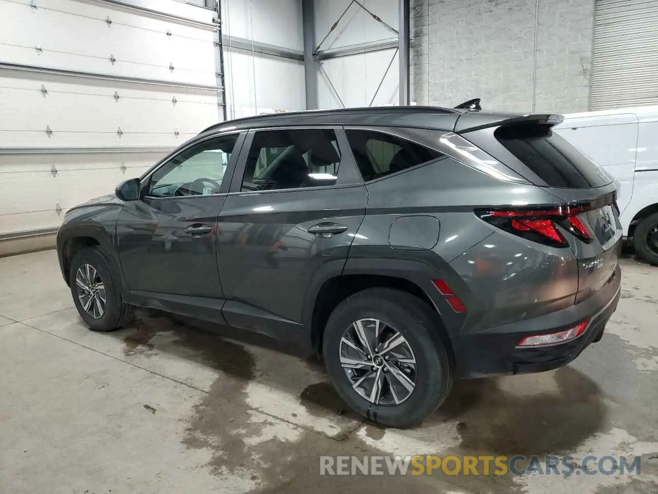 2 Photograph of a damaged car KM8JBCD18RU209569 HYUNDAI TUCSON 2024