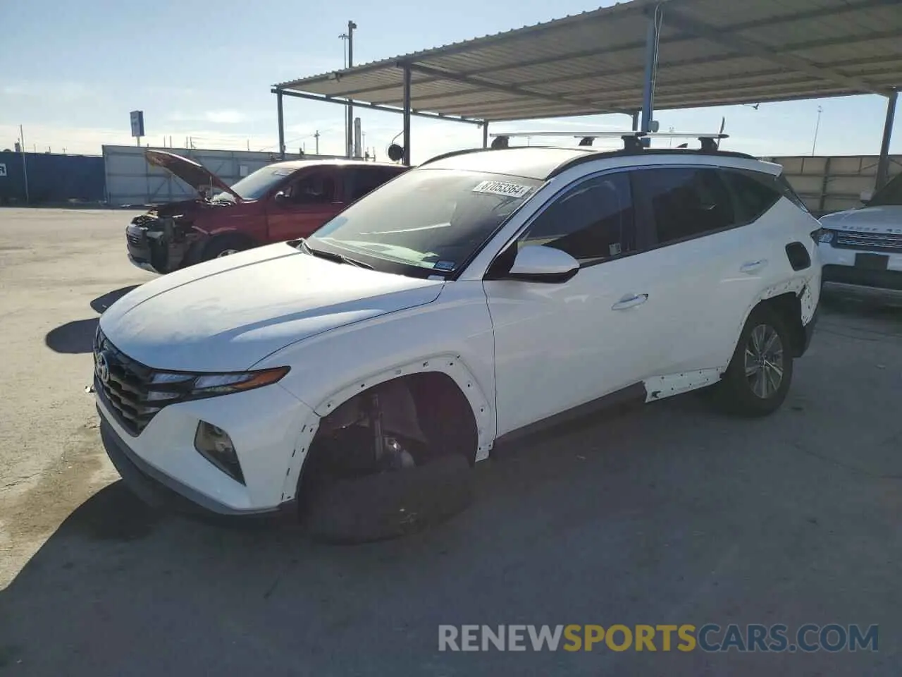 1 Фотография поврежденного автомобиля KM8JBCD19RU224744 HYUNDAI TUCSON 2024