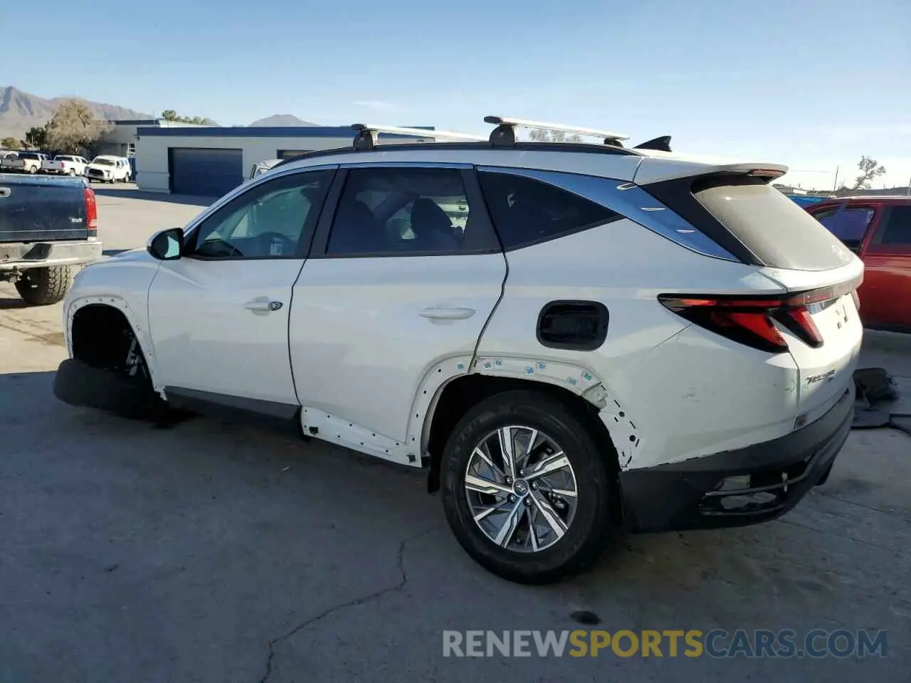 2 Фотография поврежденного автомобиля KM8JBCD19RU224744 HYUNDAI TUCSON 2024