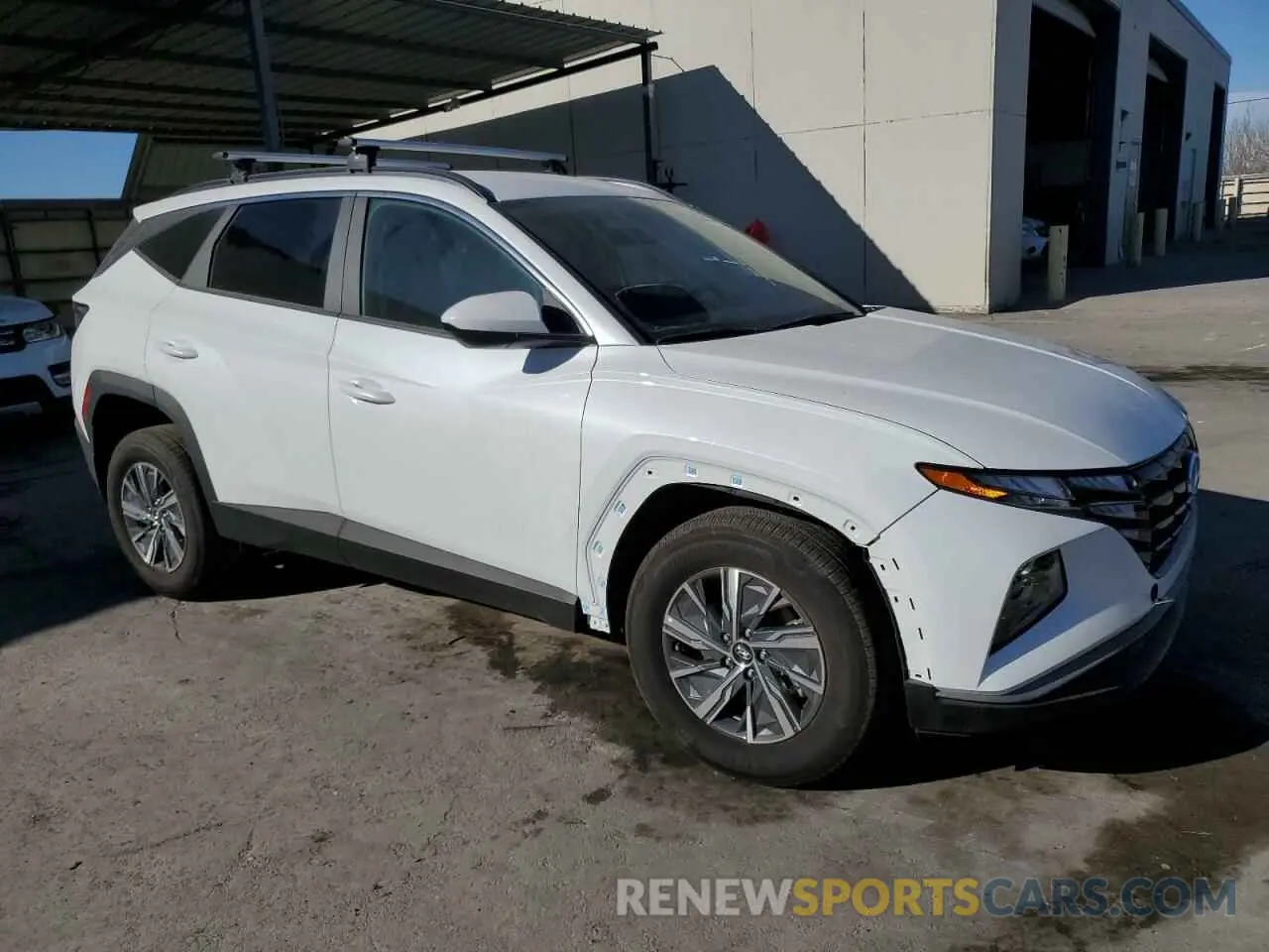 4 Фотография поврежденного автомобиля KM8JBCD19RU224744 HYUNDAI TUCSON 2024