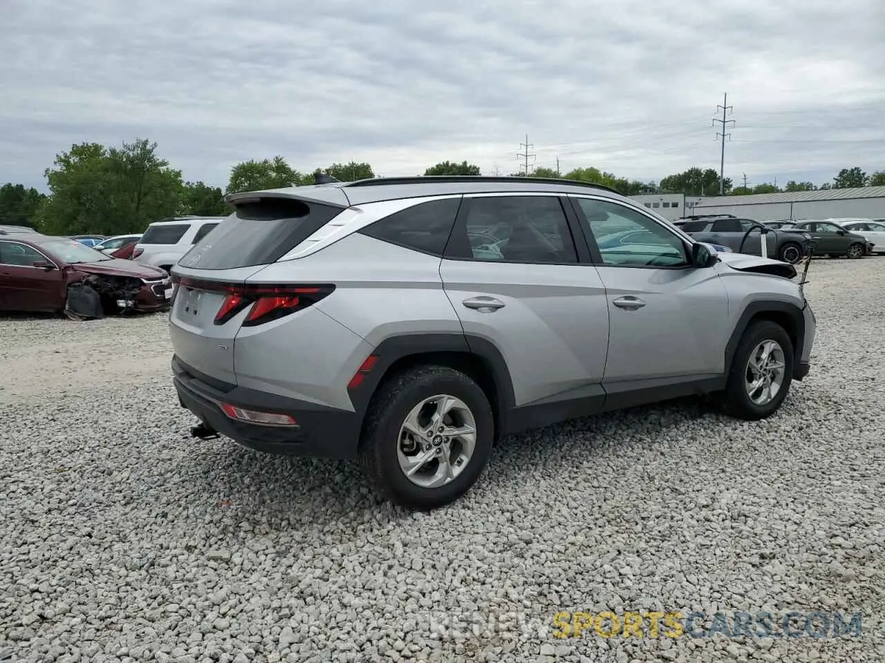 3 Photograph of a damaged car KM8JBCDE1RU290417 HYUNDAI TUCSON 2024
