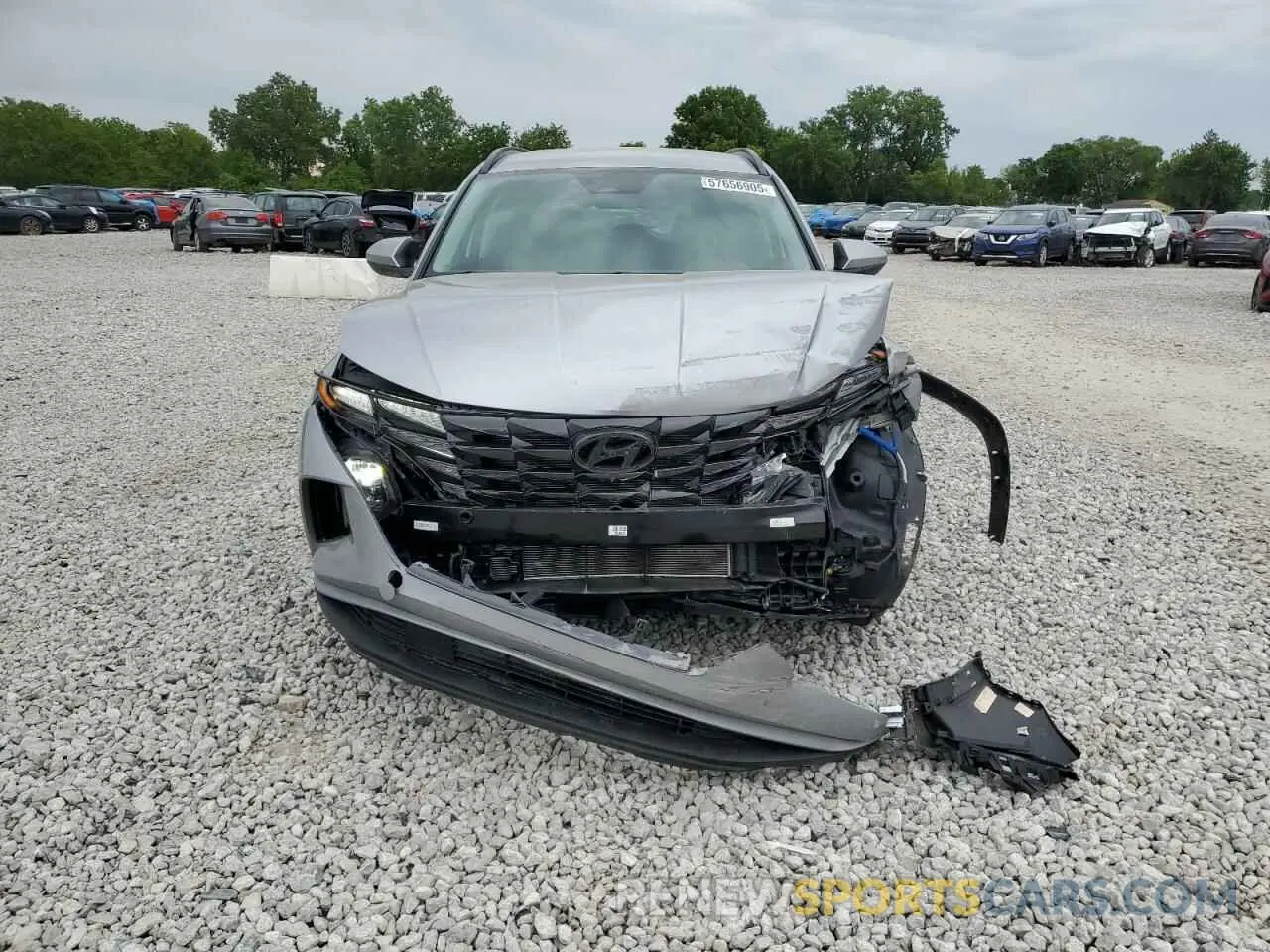 5 Photograph of a damaged car KM8JBCDE1RU290417 HYUNDAI TUCSON 2024