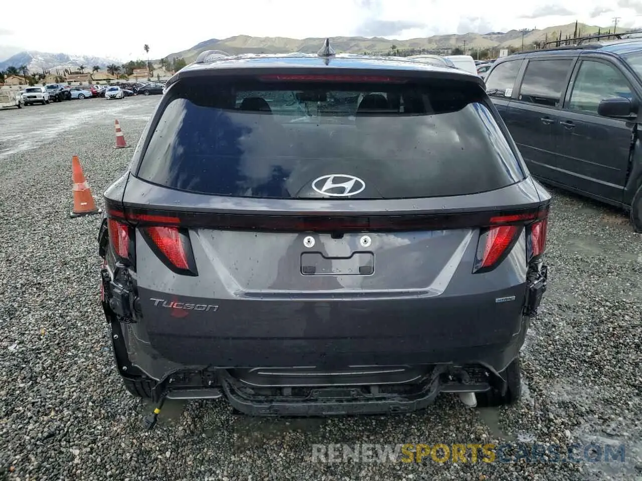 6 Photograph of a damaged car KM8JBCDE1RU328857 HYUNDAI TUCSON 2024