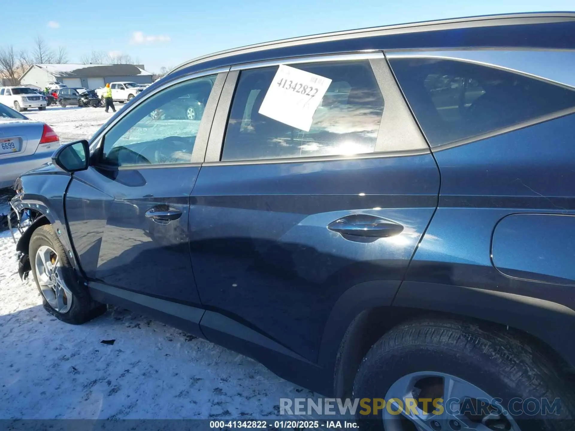 14 Photograph of a damaged car KM8JBCDE3RU290841 HYUNDAI TUCSON 2024