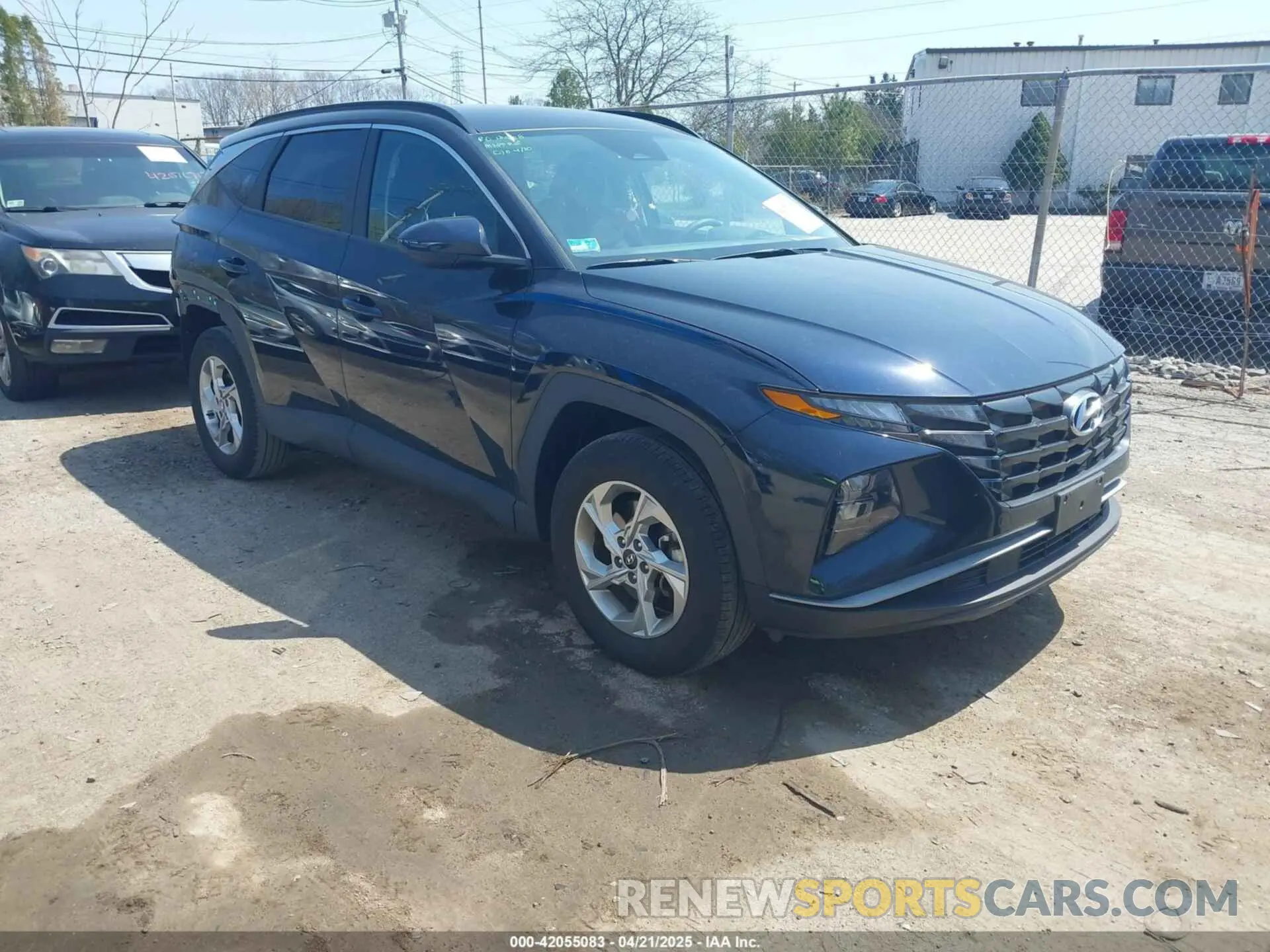 1 Фотография поврежденного автомобиля KM8JBCDE4RU272901 HYUNDAI TUCSON 2024