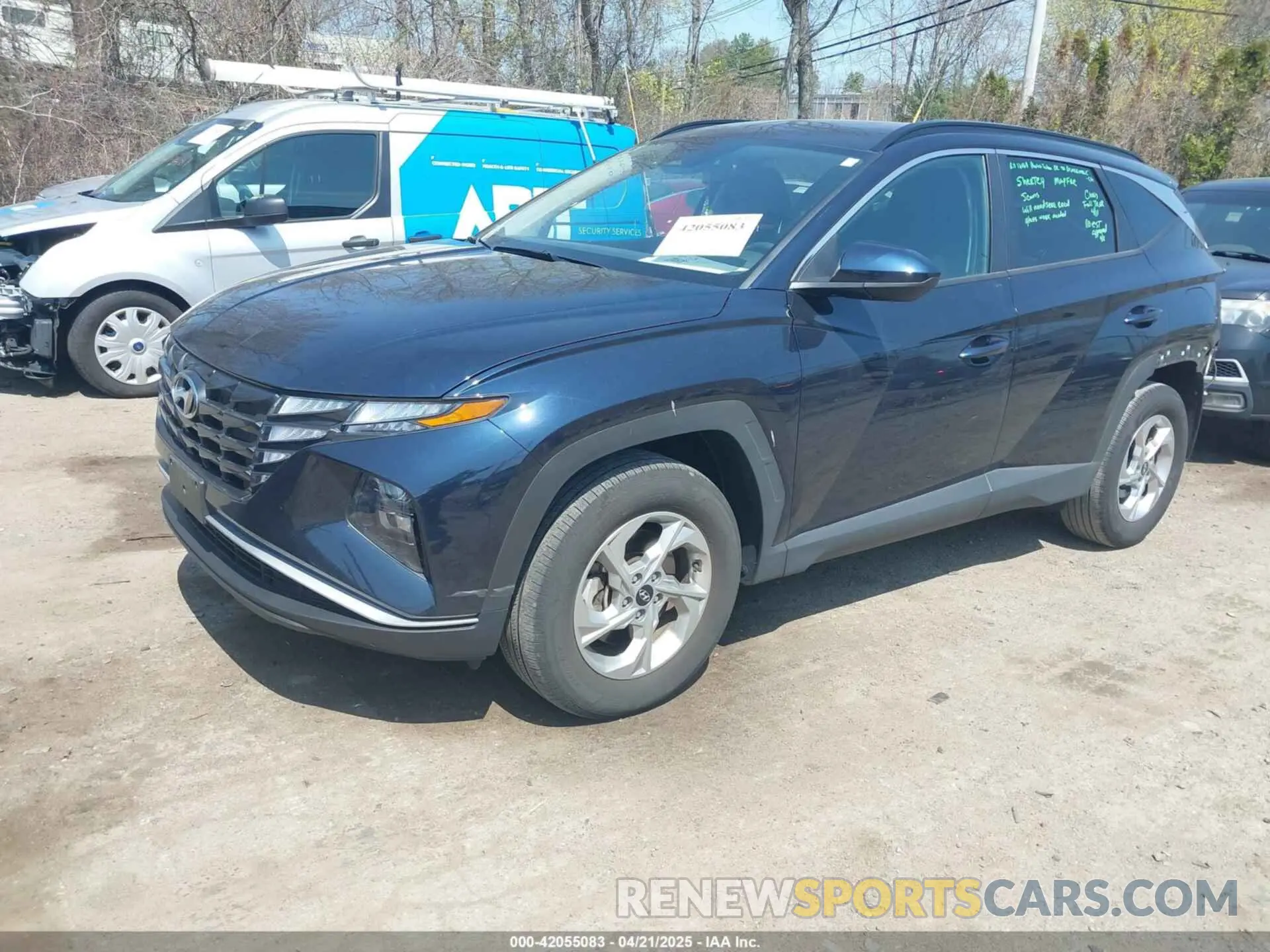 2 Фотография поврежденного автомобиля KM8JBCDE4RU272901 HYUNDAI TUCSON 2024