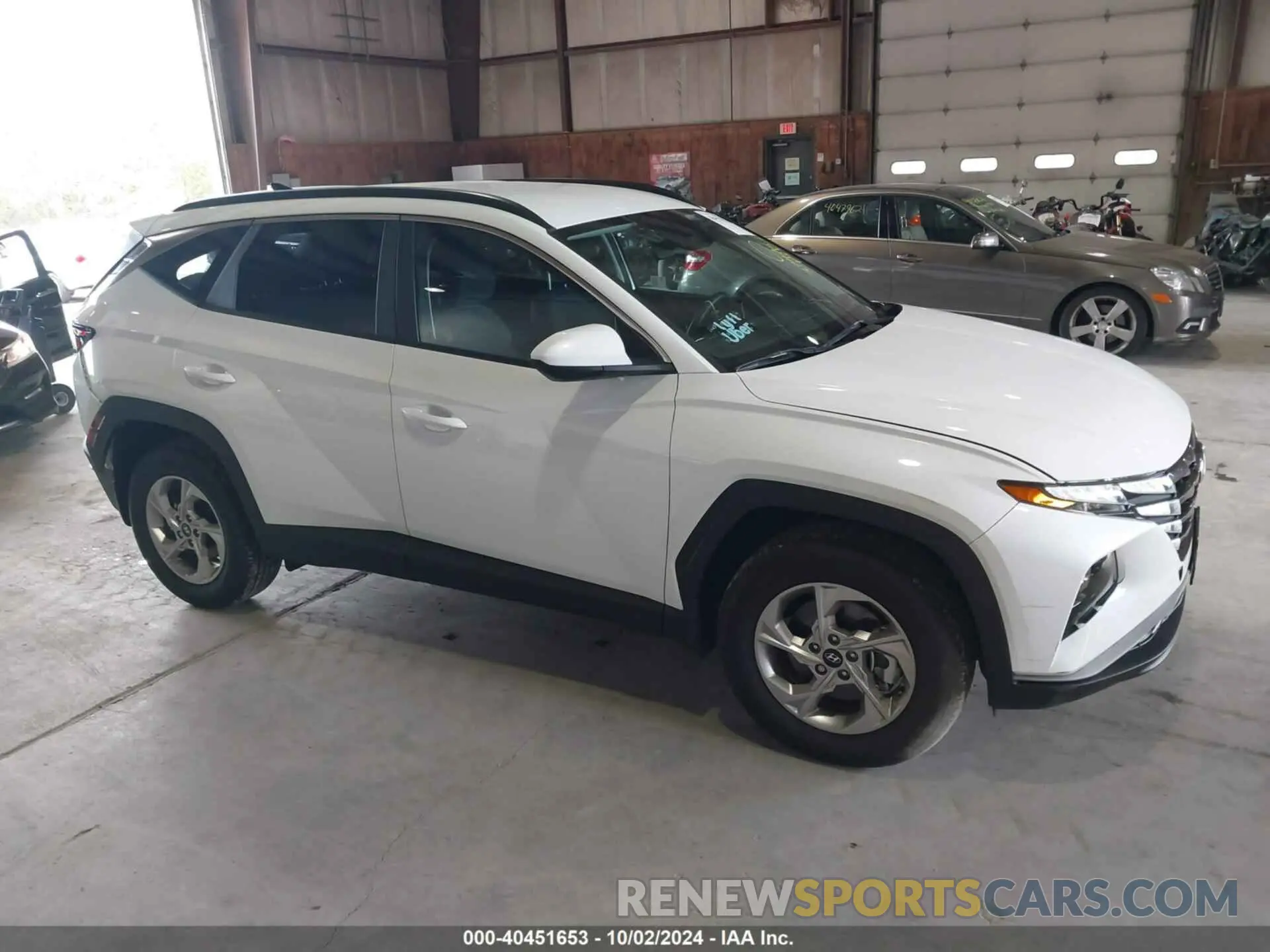 1 Фотография поврежденного автомобиля KM8JBCDE4RU348066 HYUNDAI TUCSON 2024