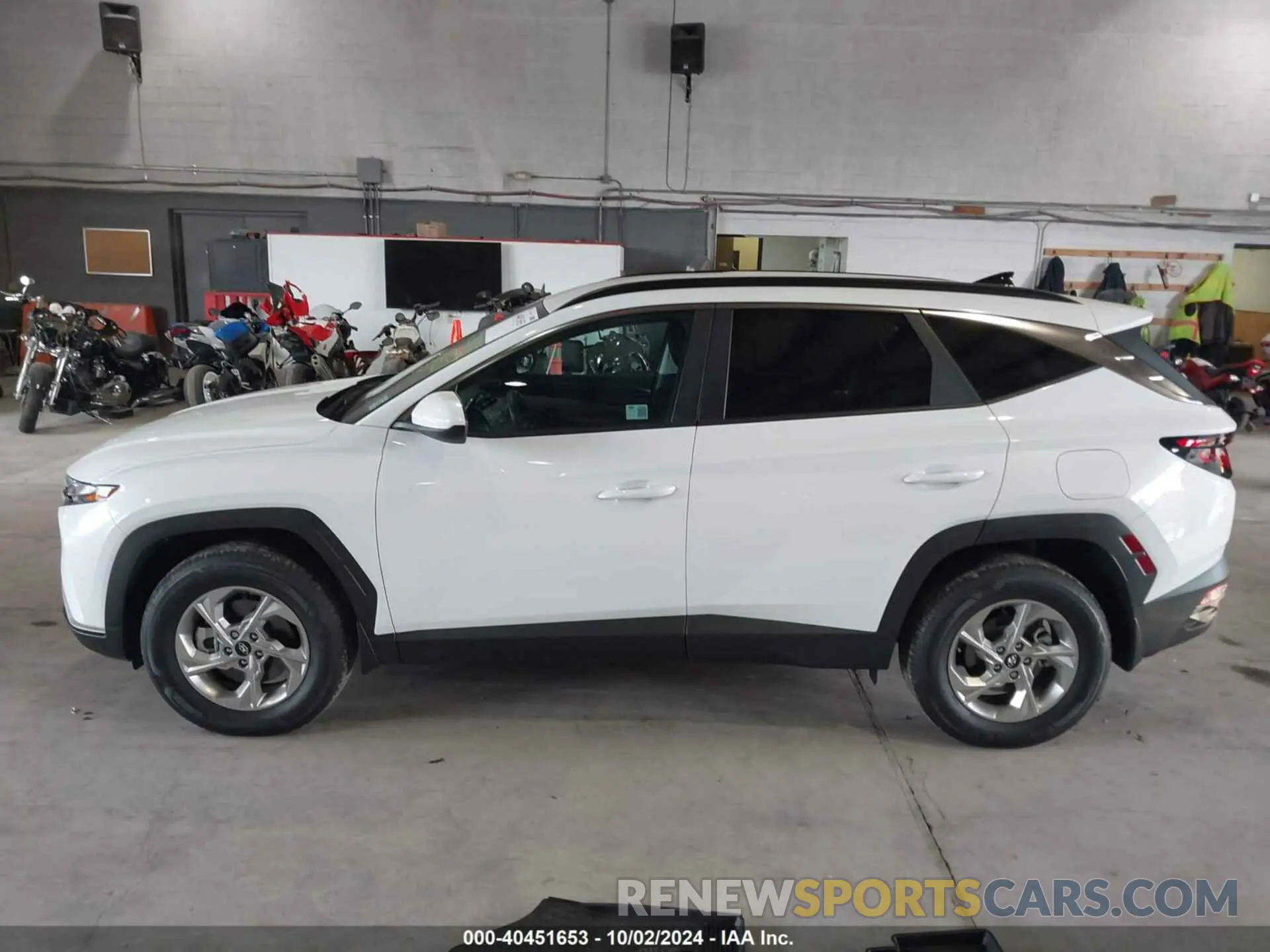 14 Фотография поврежденного автомобиля KM8JBCDE4RU348066 HYUNDAI TUCSON 2024