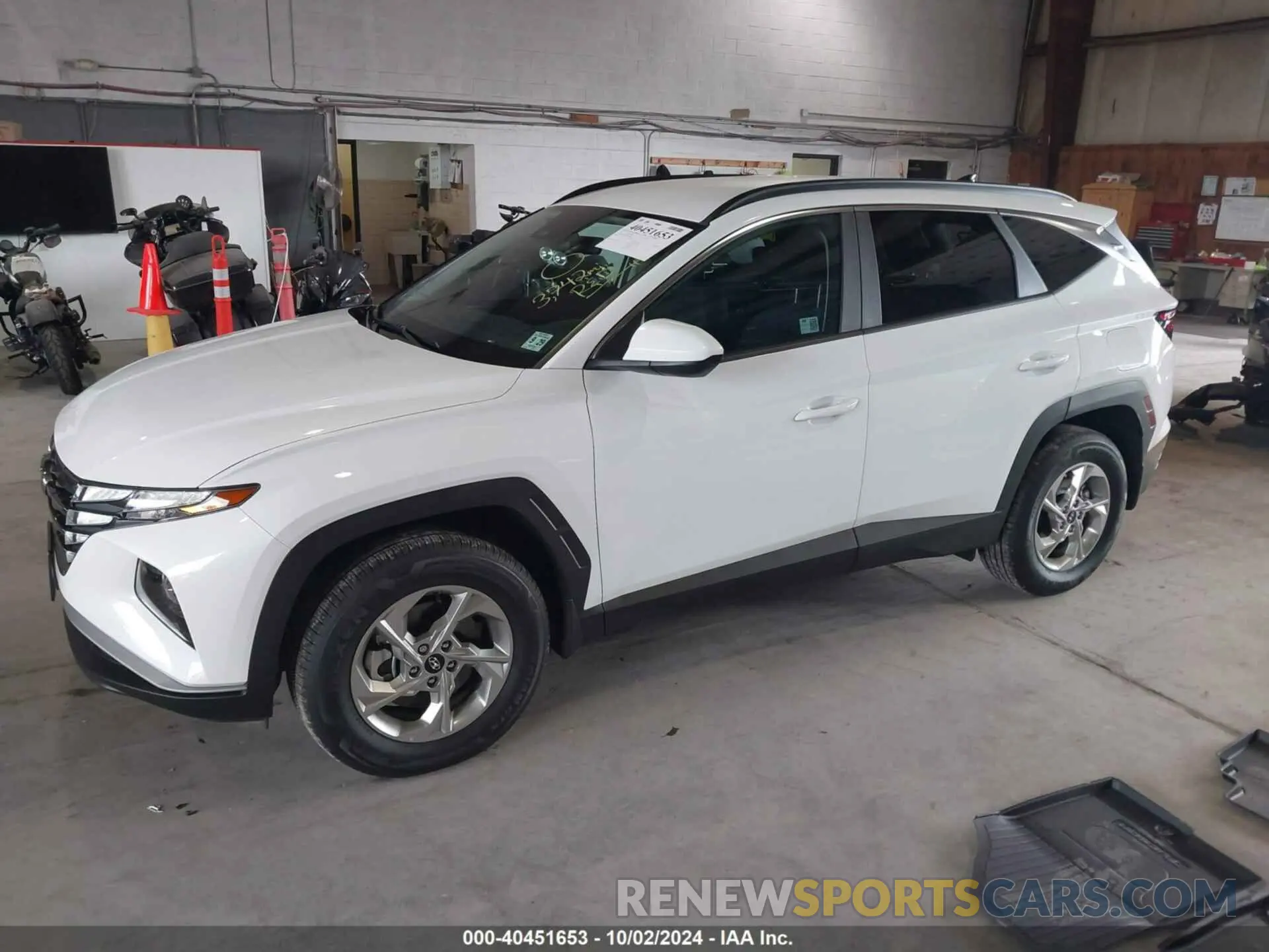 2 Фотография поврежденного автомобиля KM8JBCDE4RU348066 HYUNDAI TUCSON 2024