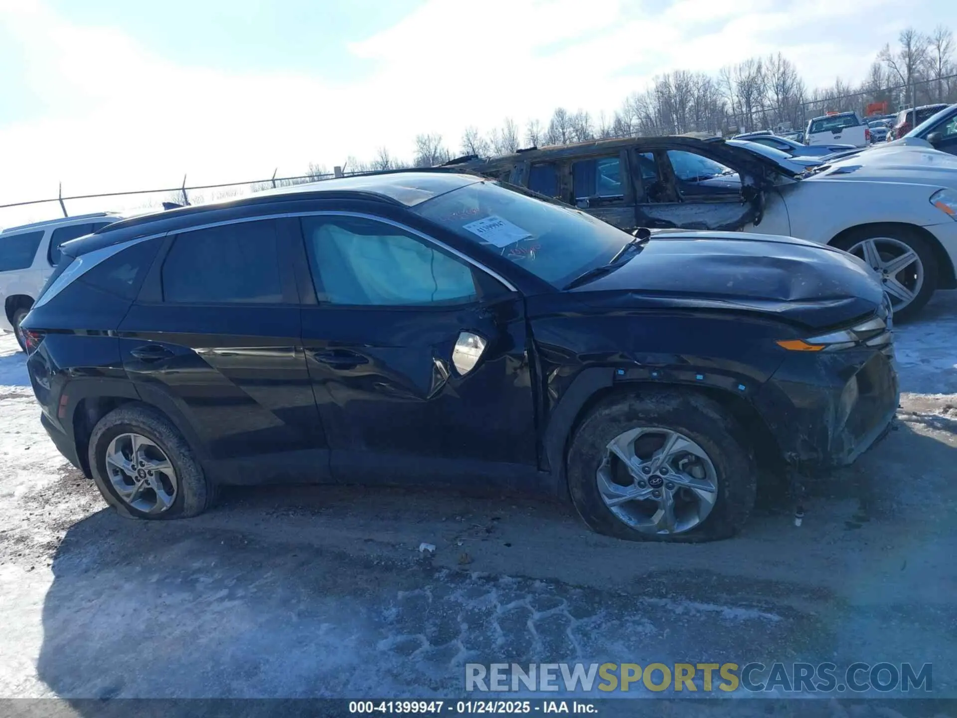 13 Photograph of a damaged car KM8JBCDE6RU283849 HYUNDAI TUCSON 2024