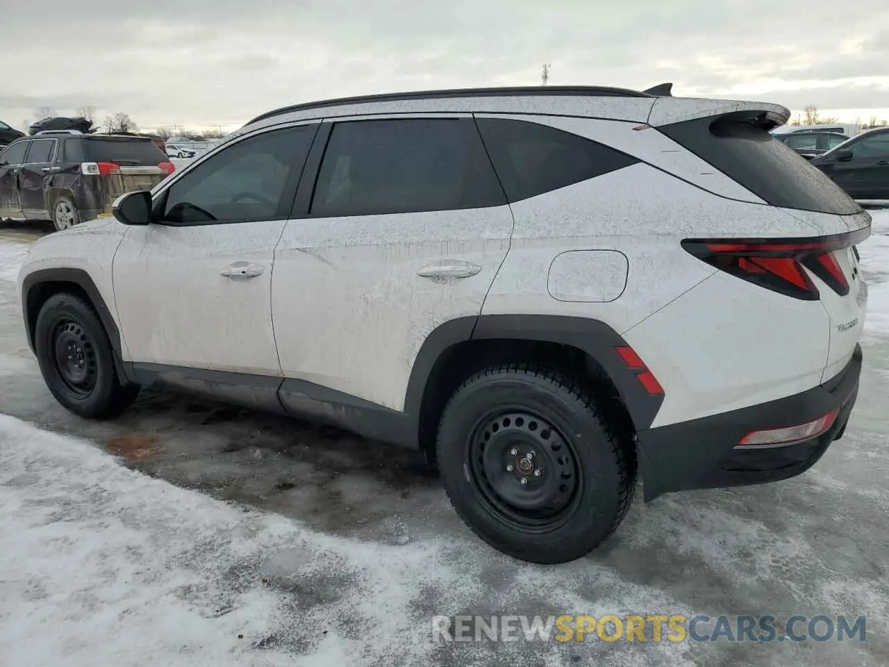 2 Photograph of a damaged car KM8JBCDE8RU306967 HYUNDAI TUCSON 2024