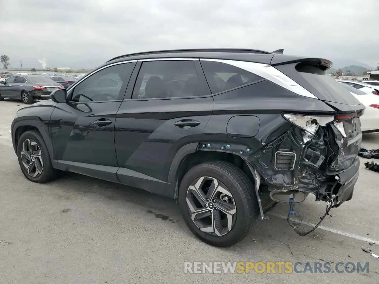 2 Фотография поврежденного автомобиля KM8JBDD21RU169740 HYUNDAI TUCSON 2024
