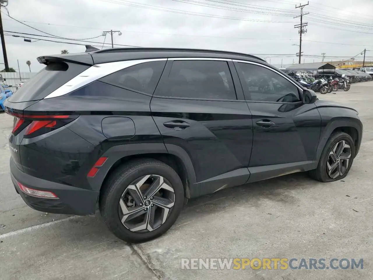 3 Фотография поврежденного автомобиля KM8JBDD21RU169740 HYUNDAI TUCSON 2024