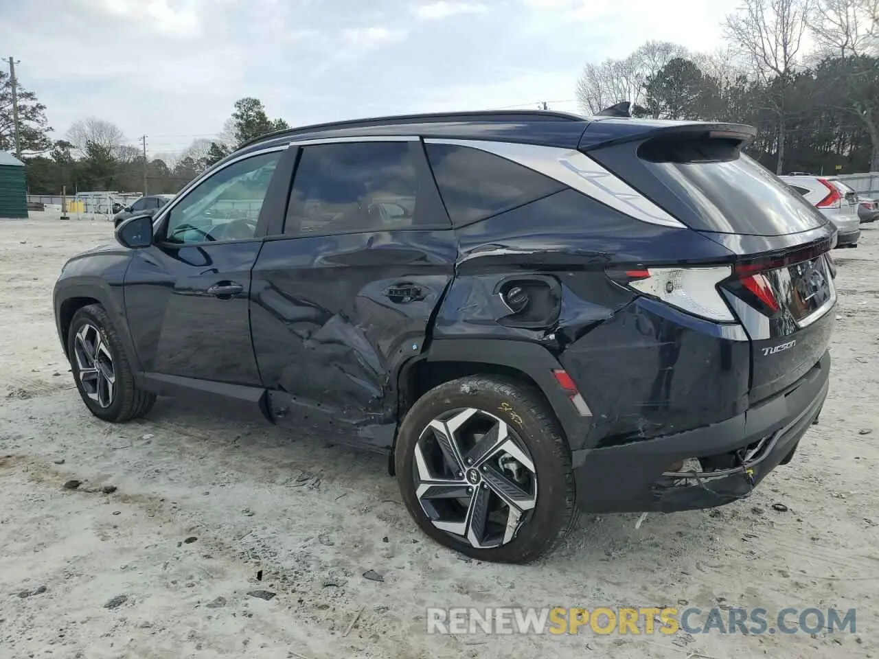 2 Photograph of a damaged car KM8JBDD22RU182285 HYUNDAI TUCSON 2024