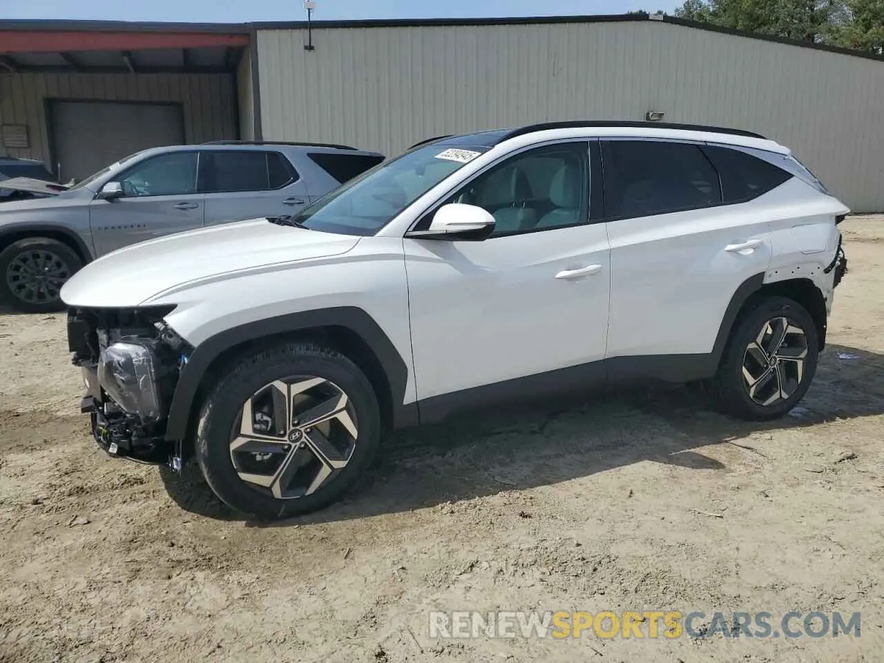 1 Photograph of a damaged car KM8JCCD12RU229961 HYUNDAI TUCSON 2024