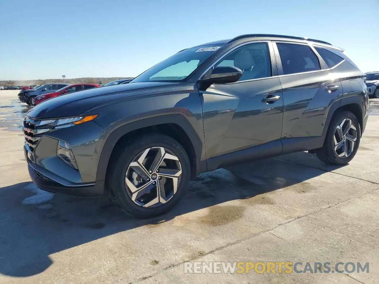 1 Photograph of a damaged car KM8JCCD13RU138407 HYUNDAI TUCSON 2024
