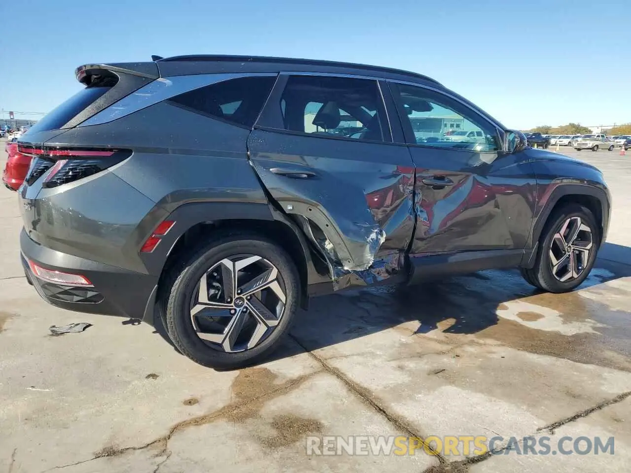 3 Photograph of a damaged car KM8JCCD13RU138407 HYUNDAI TUCSON 2024