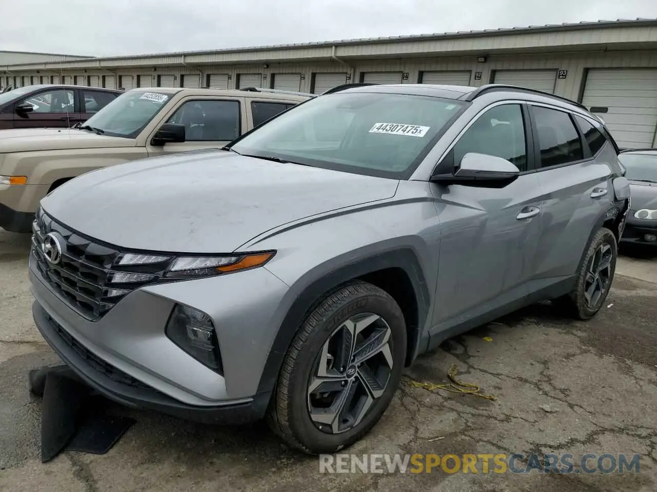 1 Photograph of a damaged car KM8JCCD14RU203975 HYUNDAI TUCSON 2024