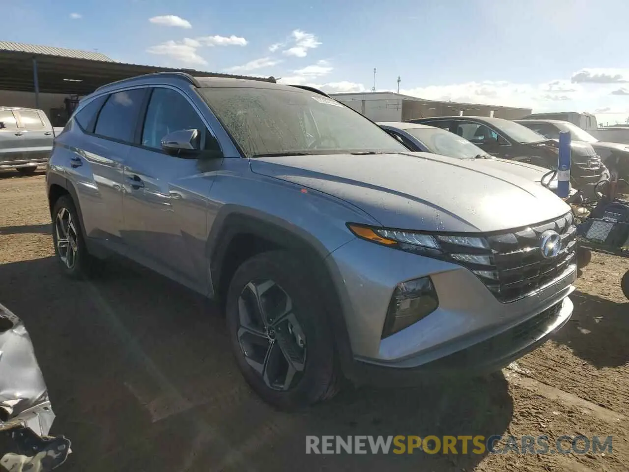 4 Photograph of a damaged car KM8JCCD16RU243118 HYUNDAI TUCSON 2024