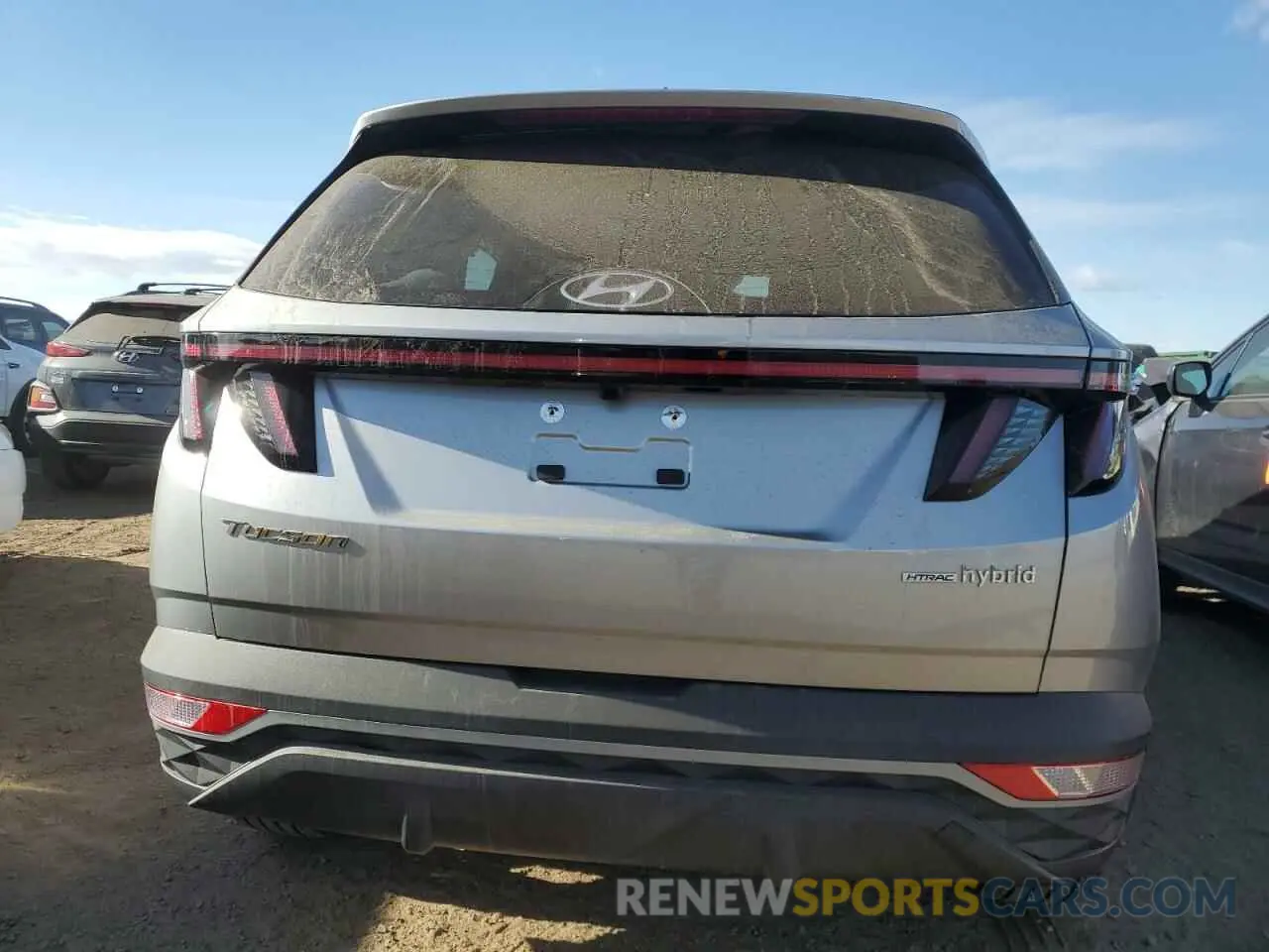 6 Photograph of a damaged car KM8JCCD16RU243118 HYUNDAI TUCSON 2024
