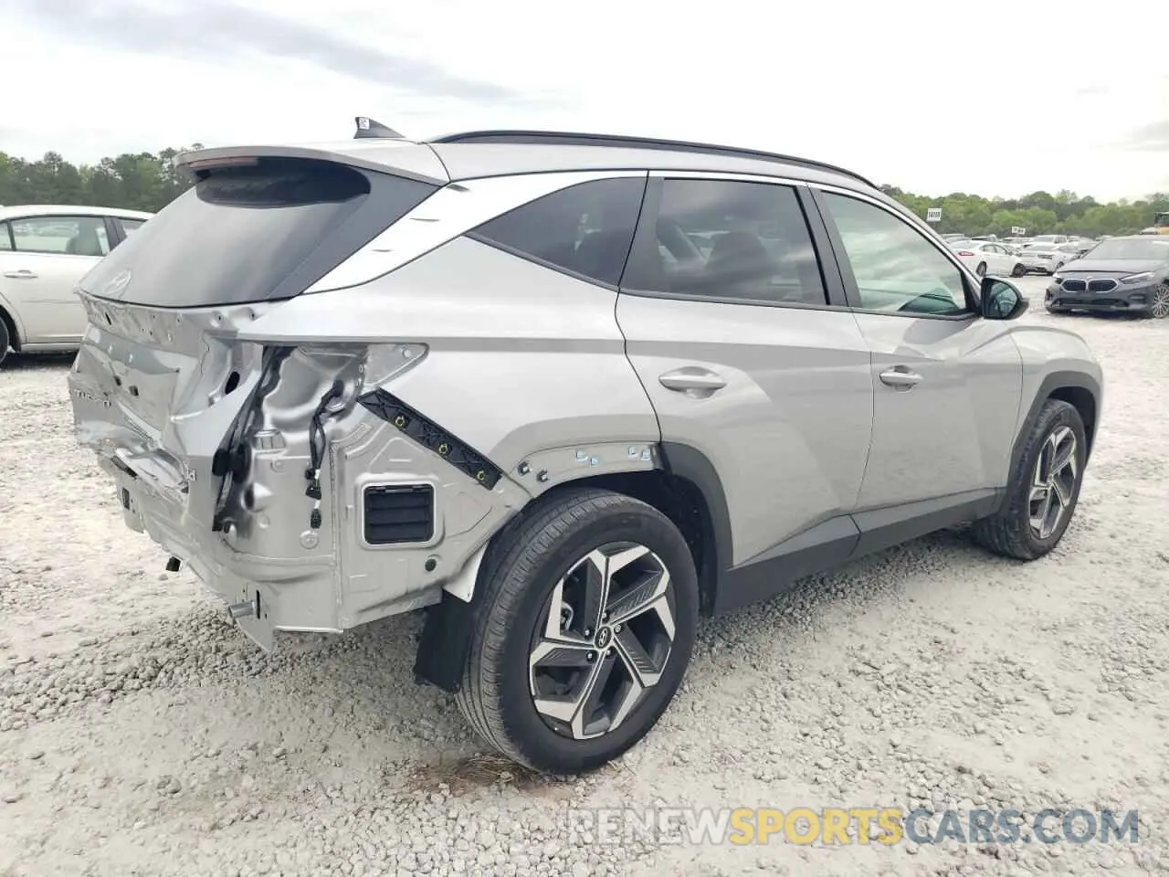 3 Photograph of a damaged car KM8JCCD1XRU193663 HYUNDAI TUCSON 2024
