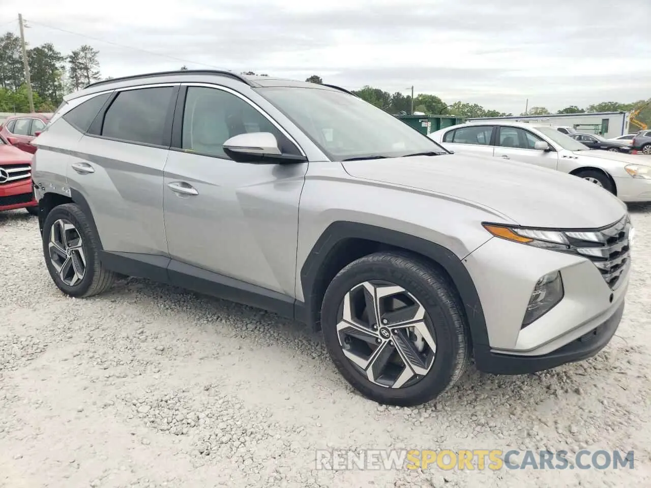 4 Photograph of a damaged car KM8JCCD1XRU193663 HYUNDAI TUCSON 2024