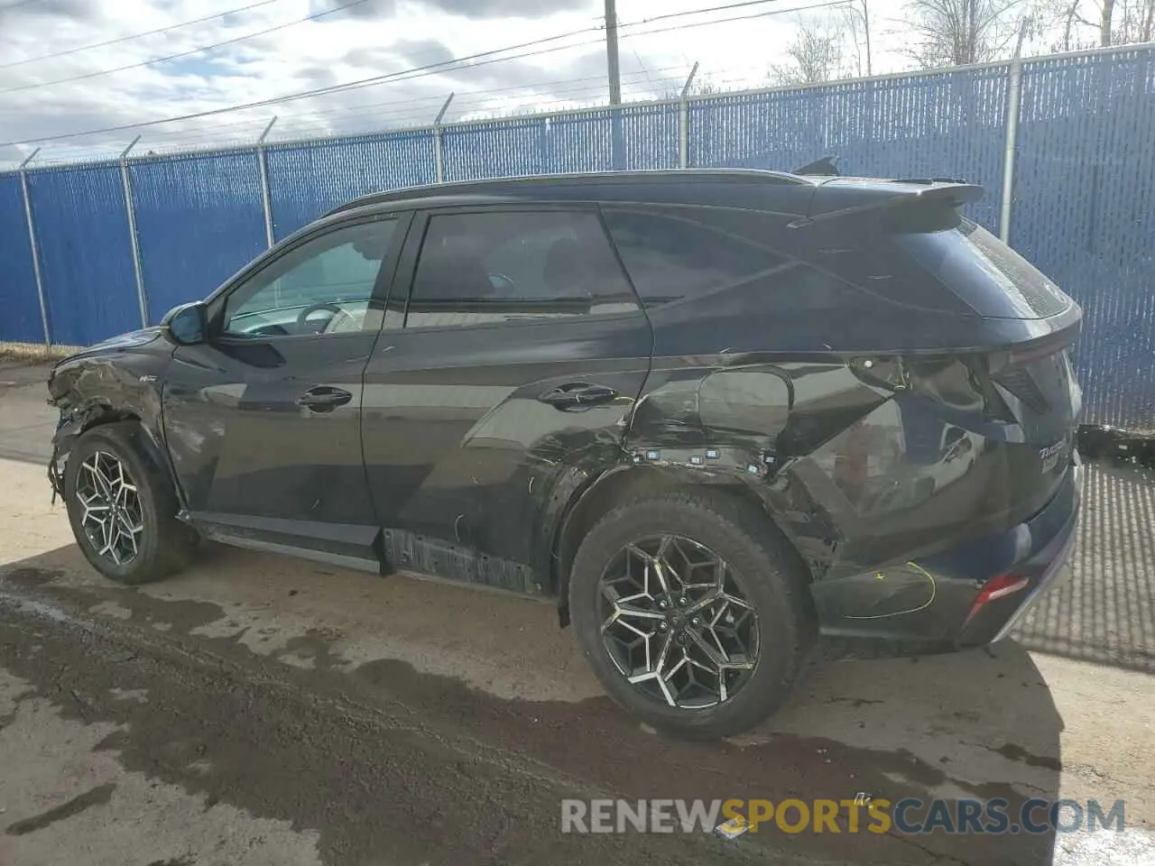 2 Photograph of a damaged car KM8JCCD1XRU228086 HYUNDAI TUCSON 2024