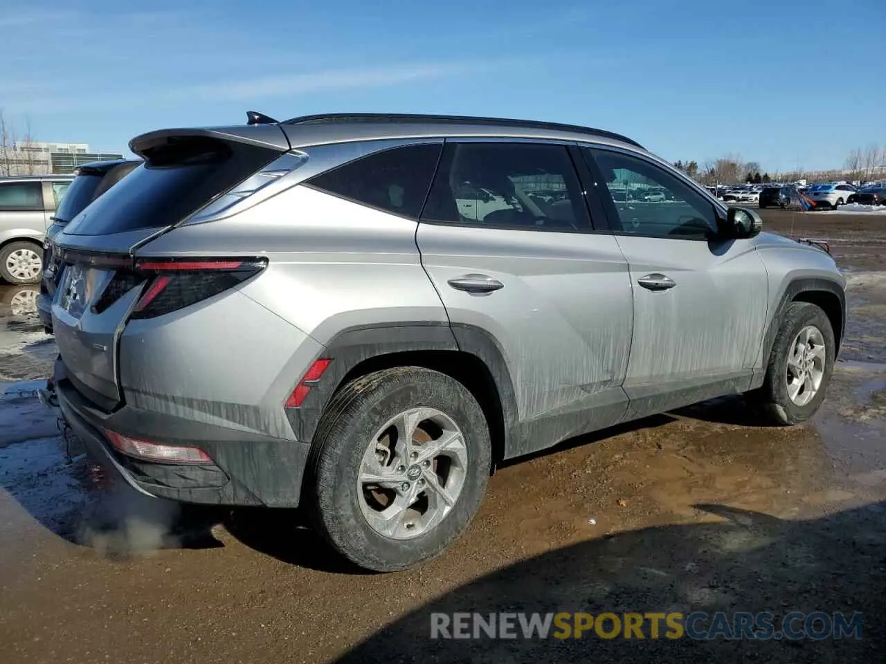3 Photograph of a damaged car KM8JCCDE4RU332236 HYUNDAI TUCSON 2024